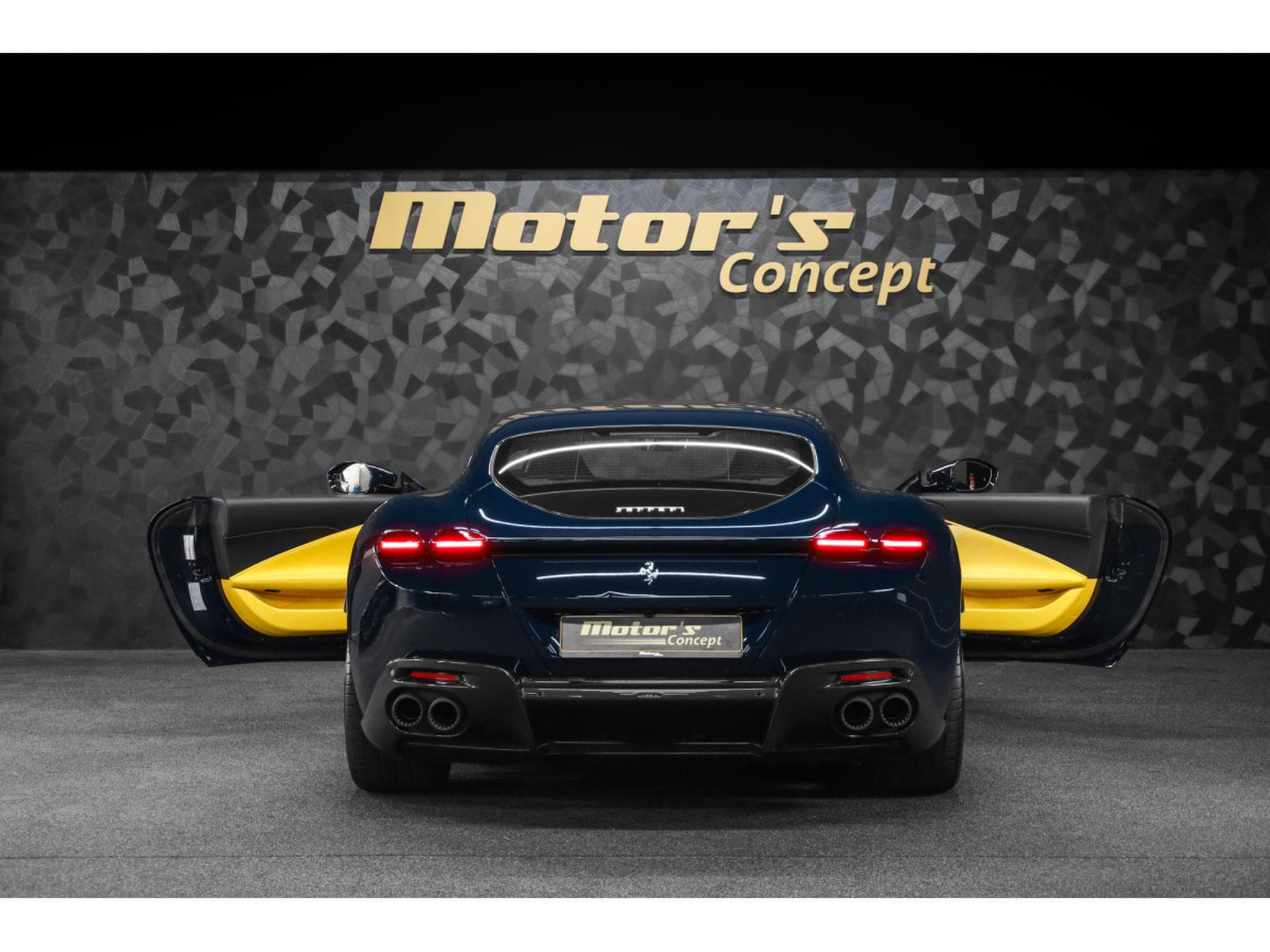 Ferrari Roma V8 - BLU POZZI / GIALLO (2023) - Foto 5