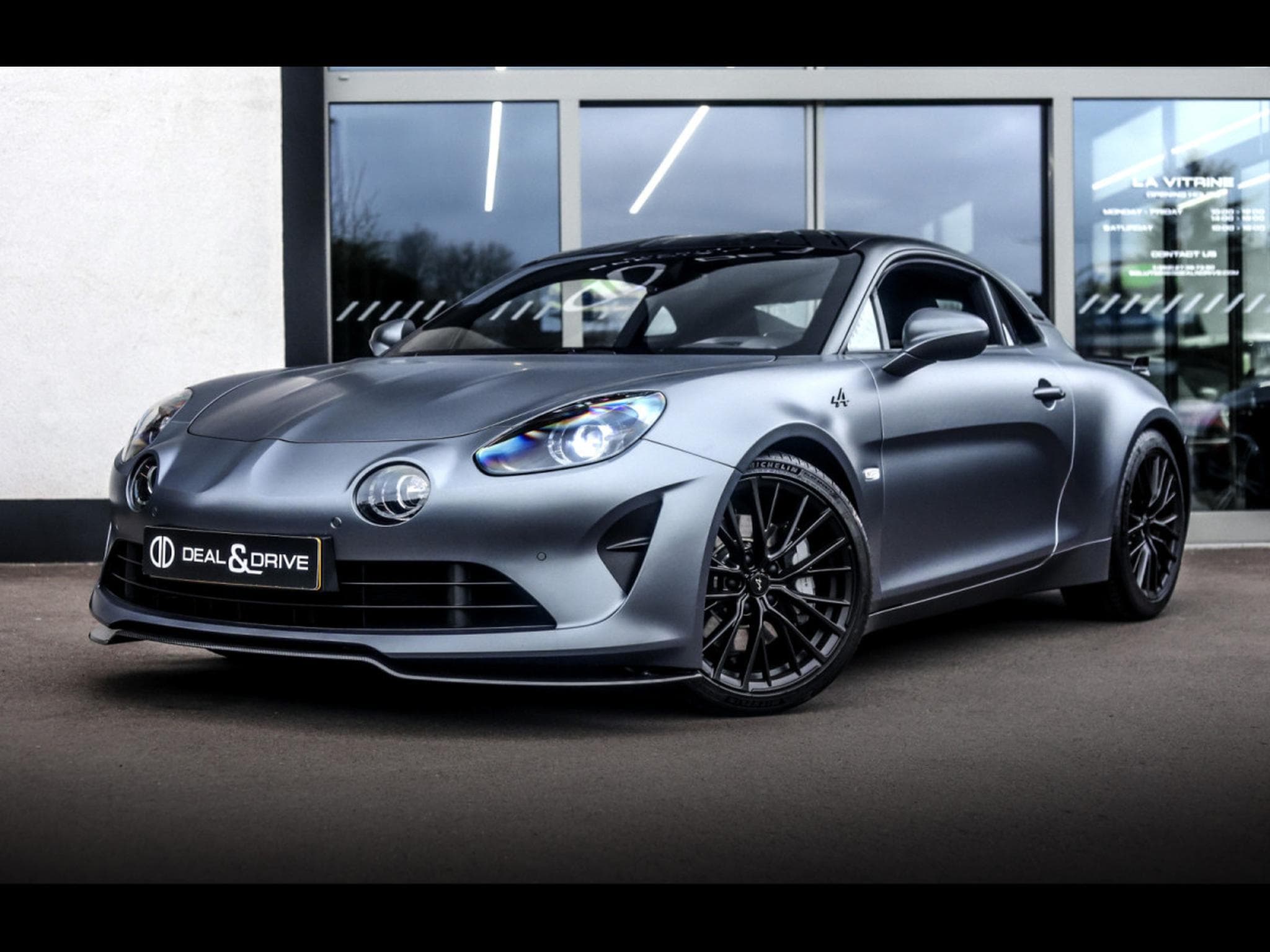 Alpine A110 S 1.8 300 CH ENSTONE EDITION – 1 OF 300 - GRIS TONNERRE MAT (2024) - Photo 1