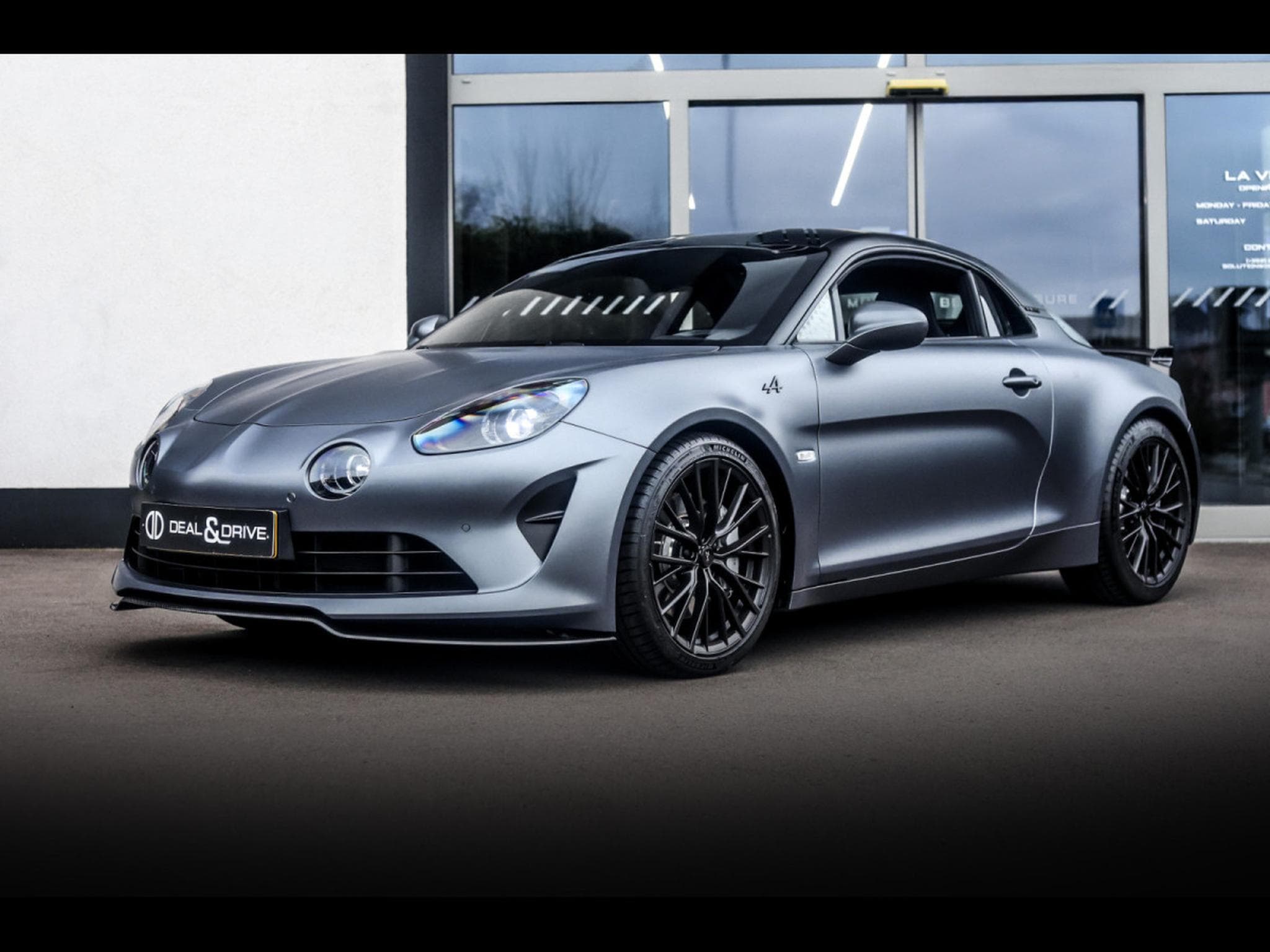 Alpine A110 S 1.8 300 CH ENSTONE EDITION – 1 OF 300 - GRIS TONNERRE MAT (2024) - Photo 8
