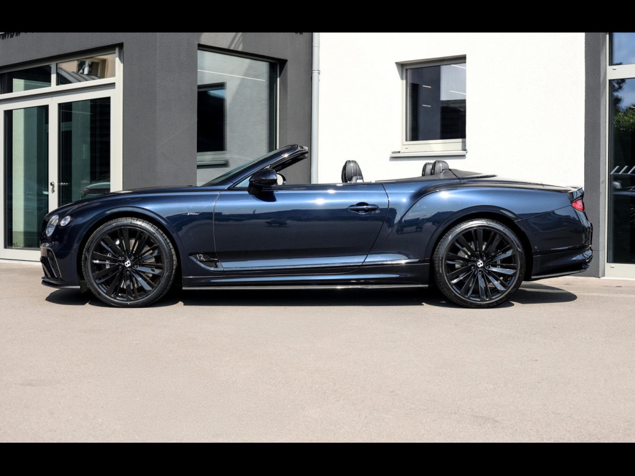 Bentley Continental GT GTC Speed III 6.0 W12 659 - BLACKLINE - DARK SAPPHIRE (2022) - Photo 2