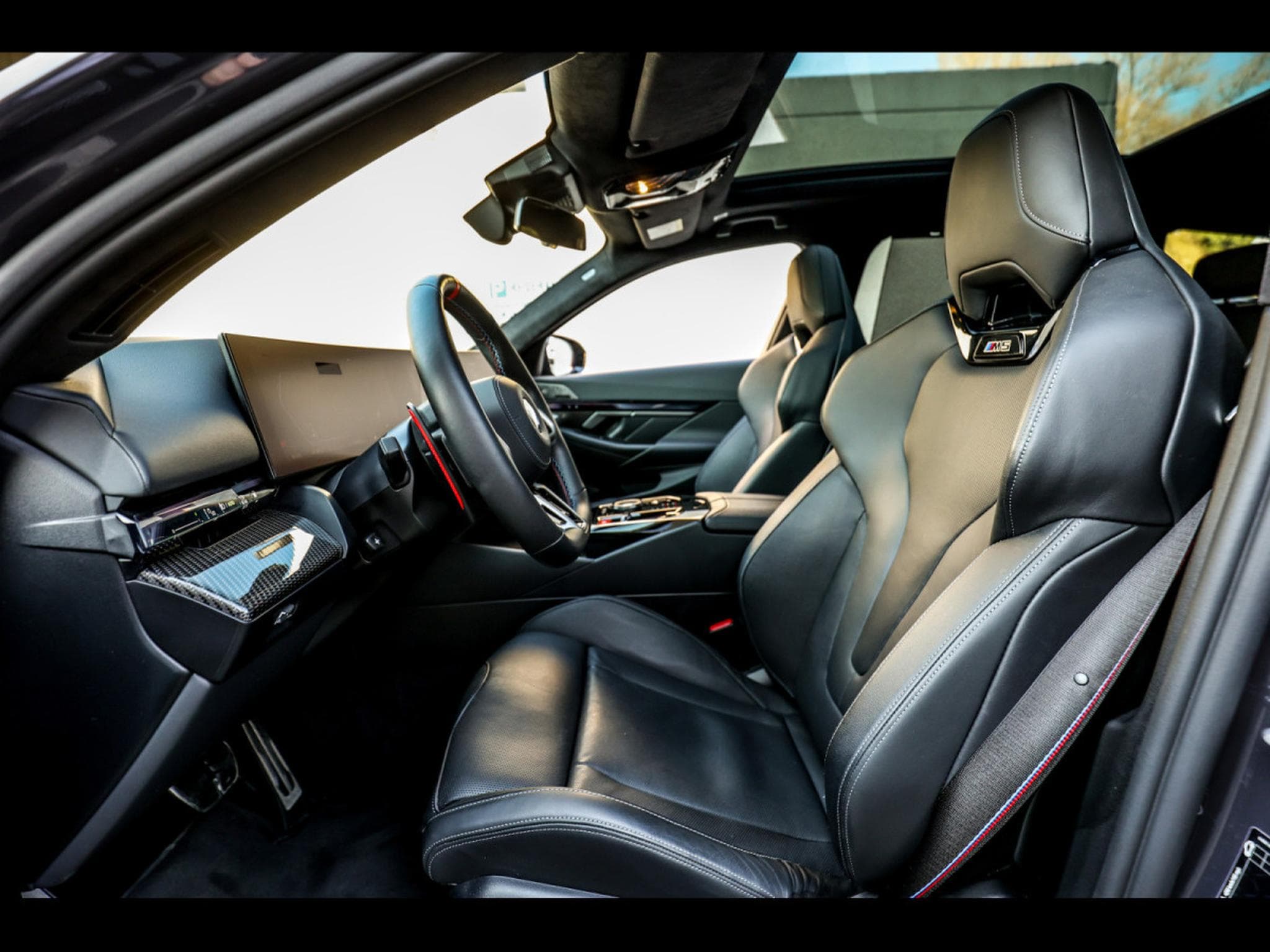 BMW M5 TOURING (G99) – BMW INDIVIDUAL GREY BLACK – PPF – IMMAT FR. (2025) - Foto 9