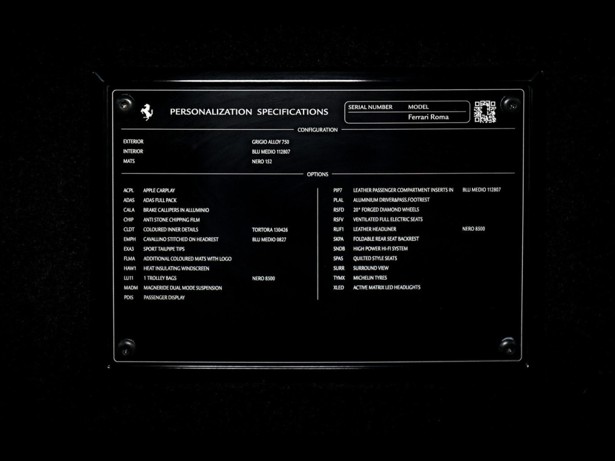 Ferrari Roma COUPE 3.9 V8 620 – CARBON EXTERIOR PACK - GRIGIO ALLOY 750 (2021) - Foto 20