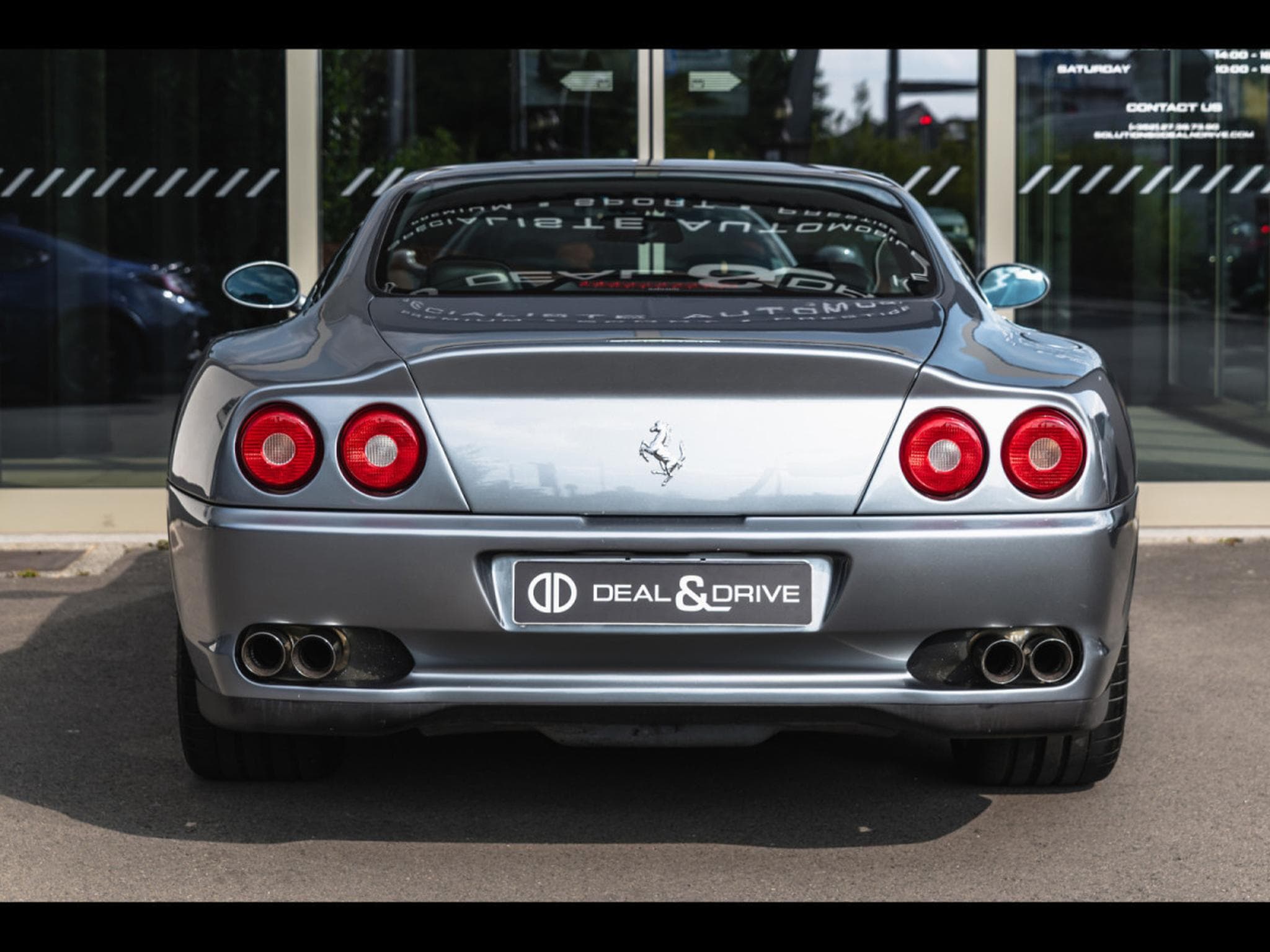 Ferrari 550 MARANELLO 5.5 V12 485 - MANUAL 6 - GRIGIO TITANIO (1998) - Photo 4