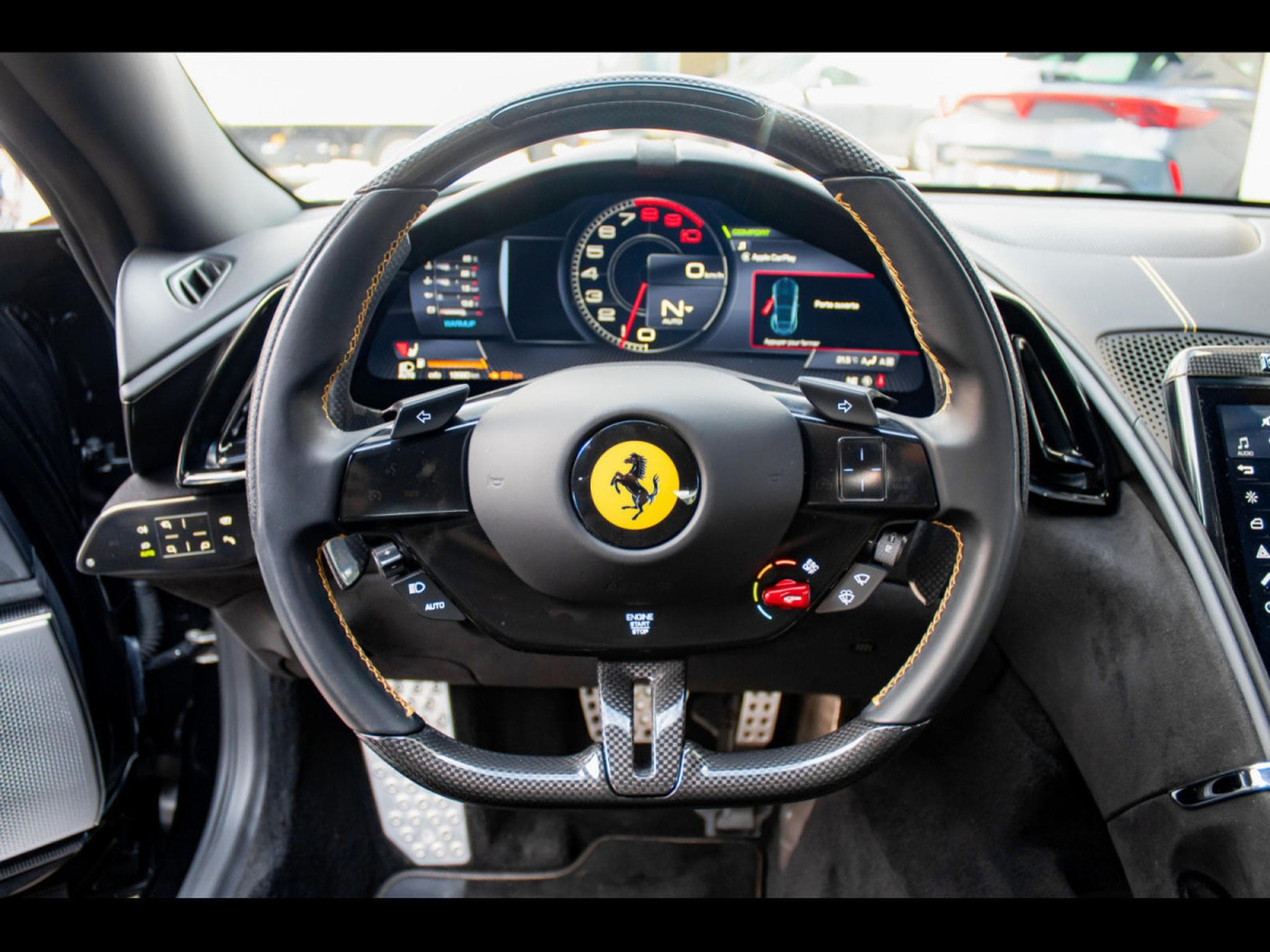 Ferrari Roma – NERO DS – GARANTIE FERRARI 05/27 (2021) - Photo 13