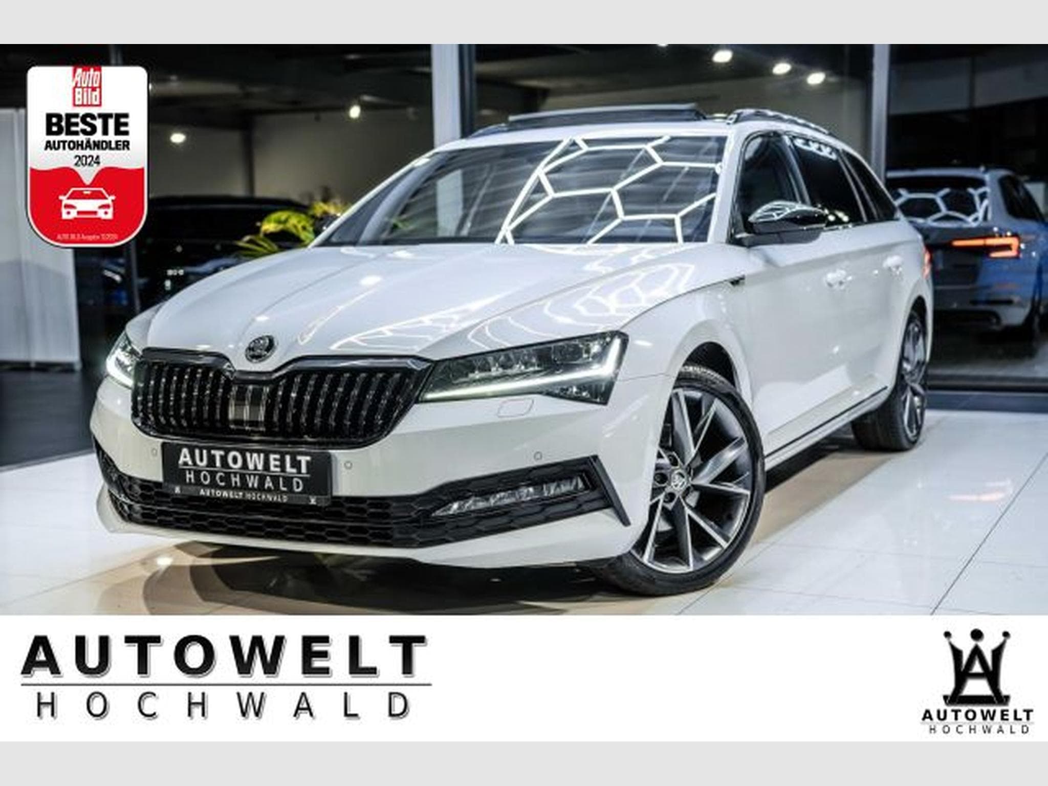 Skoda Superb Superb 2.0 TDI DSG Sportline NAVI LED PANO RFK (2021) - Photo 1