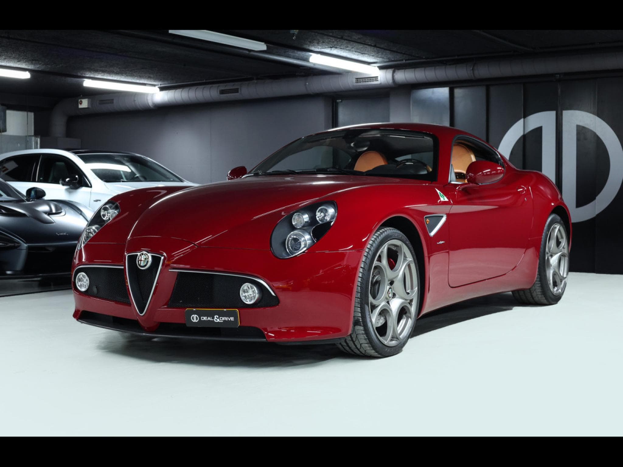 Alfa-Romeo 8C COMPETIZIONE 4.7 V8 (450 CH) – 351/500 – ROSSO ALFA – FULL X (2009) - Photo 6