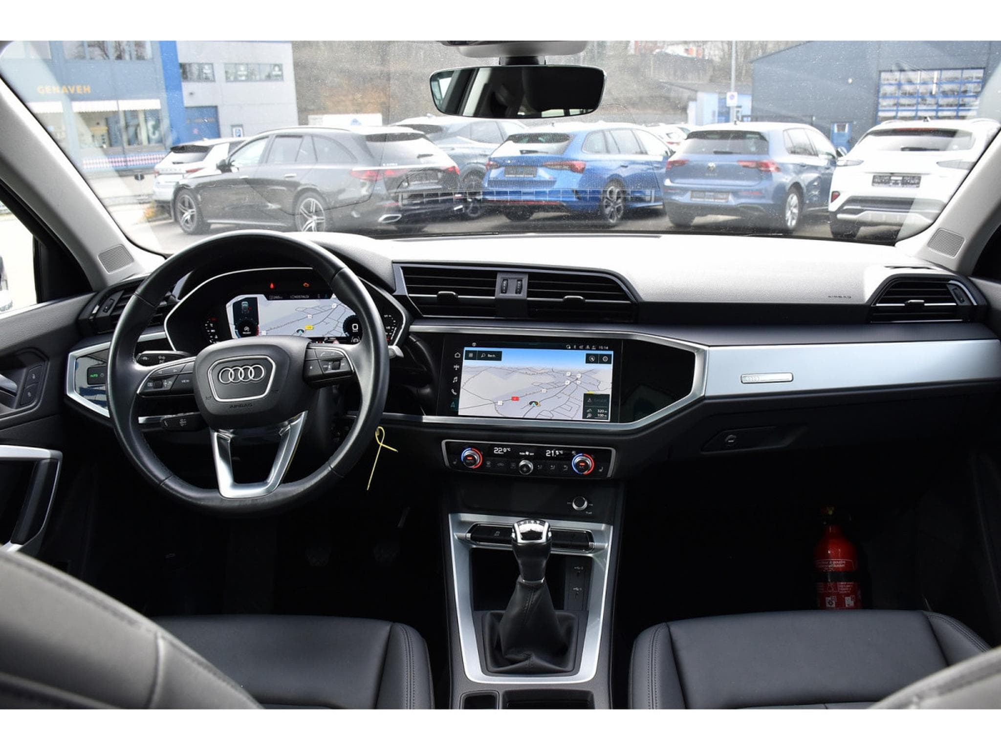 Audi Q3 35 TFSI CUIR TO PANO SMARTPHONE GPS LANE SIDE 1° MAIN (2021) - Foto 10