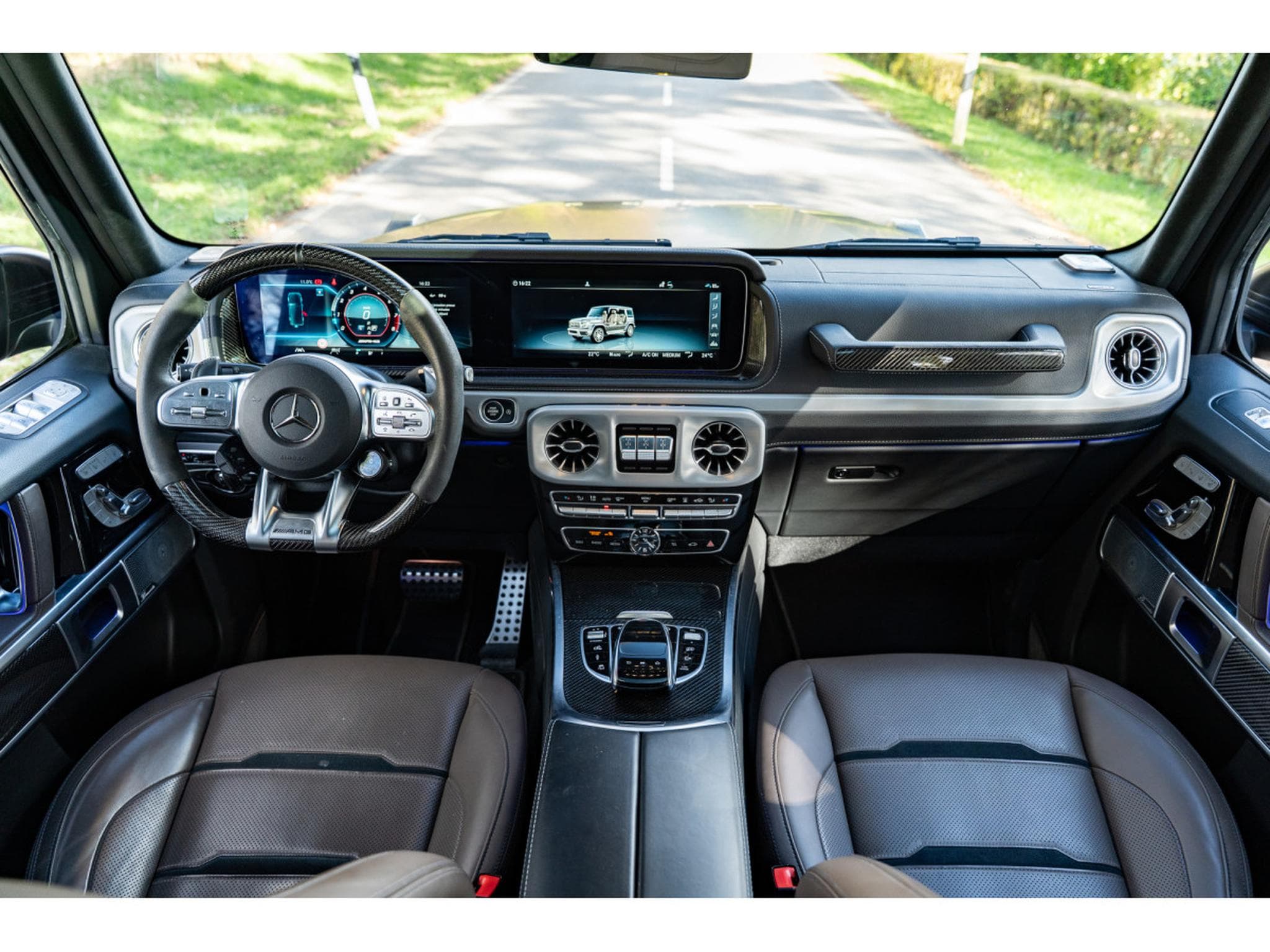 Mercedes G 63 AMG Pack Sport Black AMG - Toit ouvrant - Burmester® Surround (2023) - Photo 7