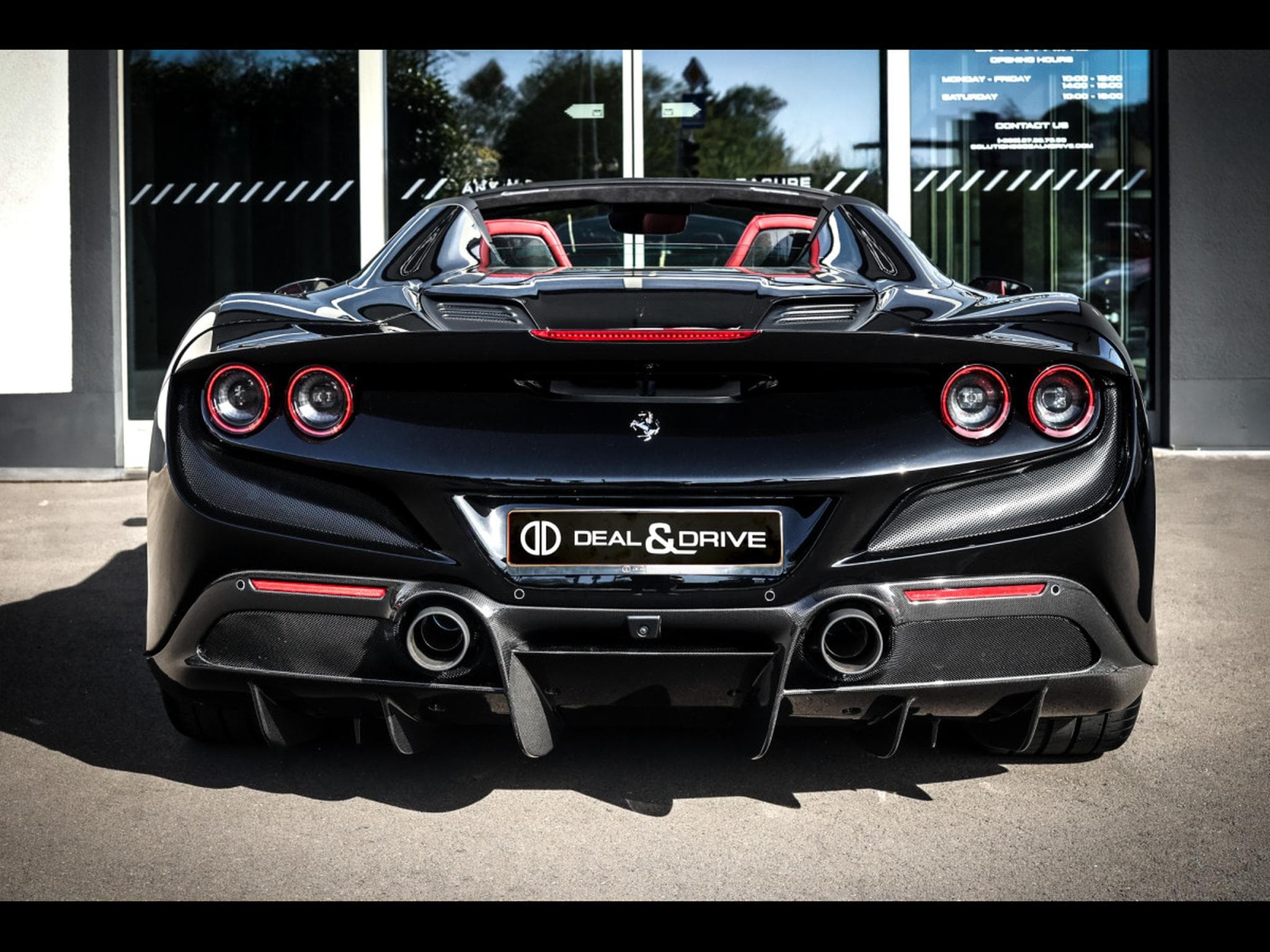 Ferrari F8 Spider 3.9 V8 (720 CH) - NERO B/B 1250 (4-LAYER PAINT EXTRAR (2023) - Foto 4