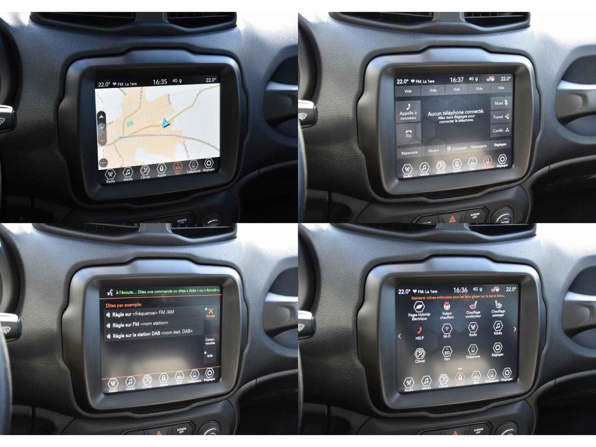 Jeep Renegade 4Xe 1.3 T4 PHEV AWD S CUIR PANO ACC LANE SIDE GPS CAM (2022) - Foto 11