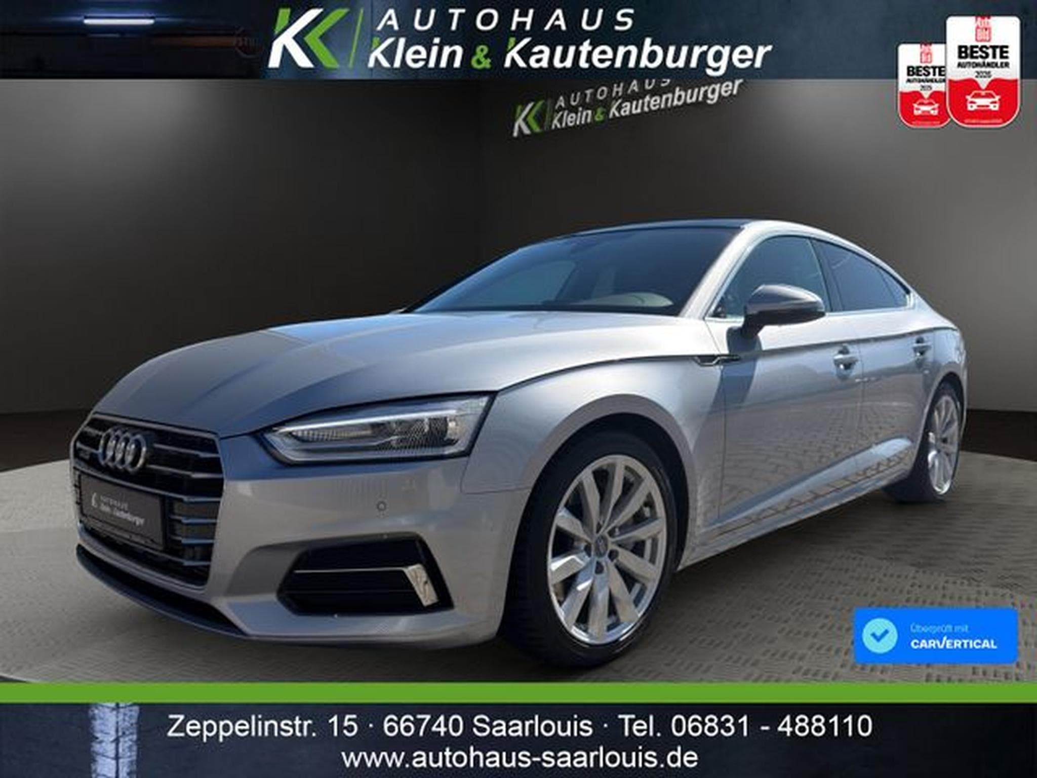 Audi A5 A5 Sportback 45 TFSI quattro+VIRTUAL+PANO+KAMERA (2019) - Photo 1