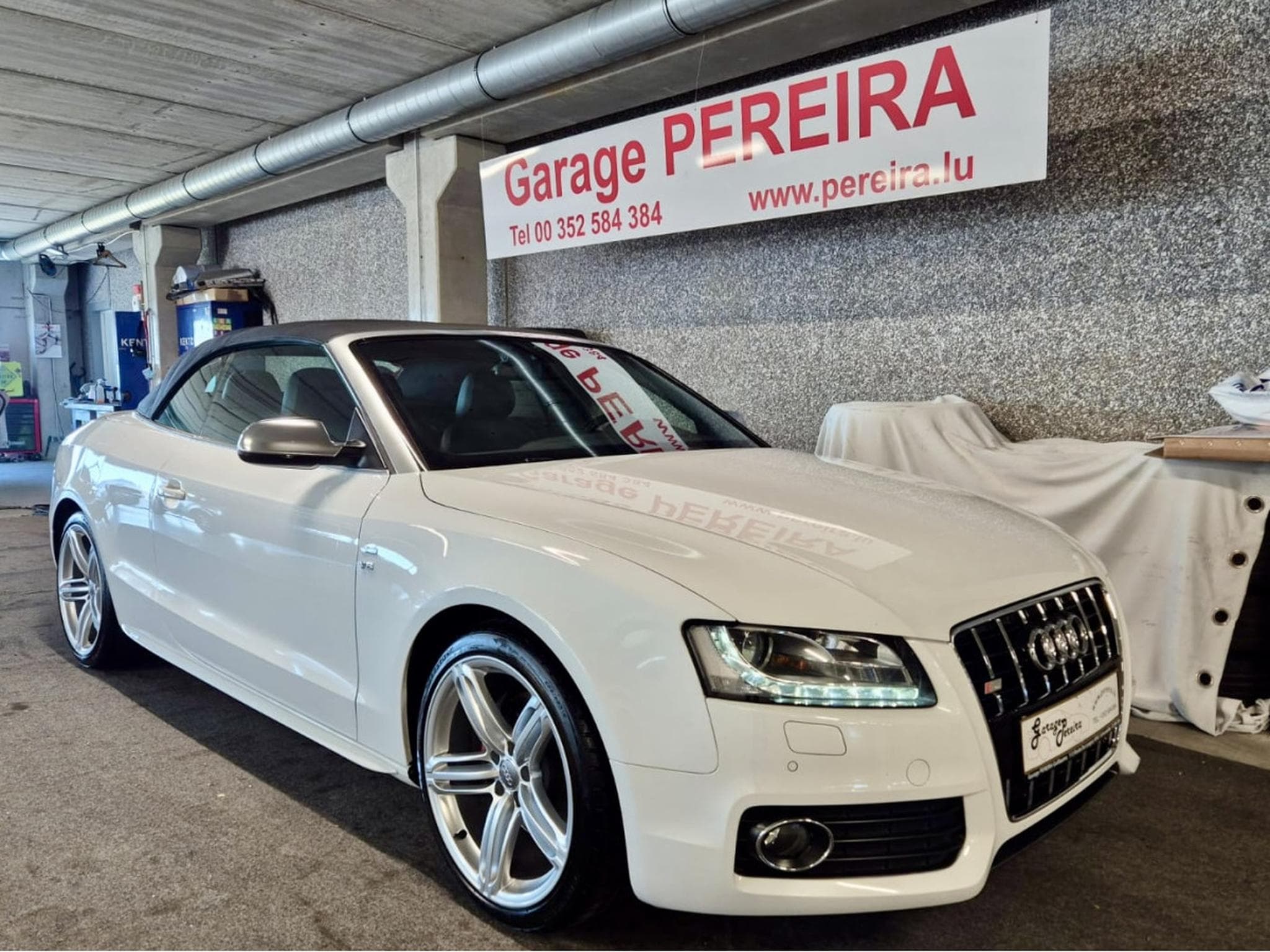 Audi A5 CABRIO 3.0 TDI QUATTRO S-TRONIC 3X S-LINE CUIR NAVI (2011) - Foto 2