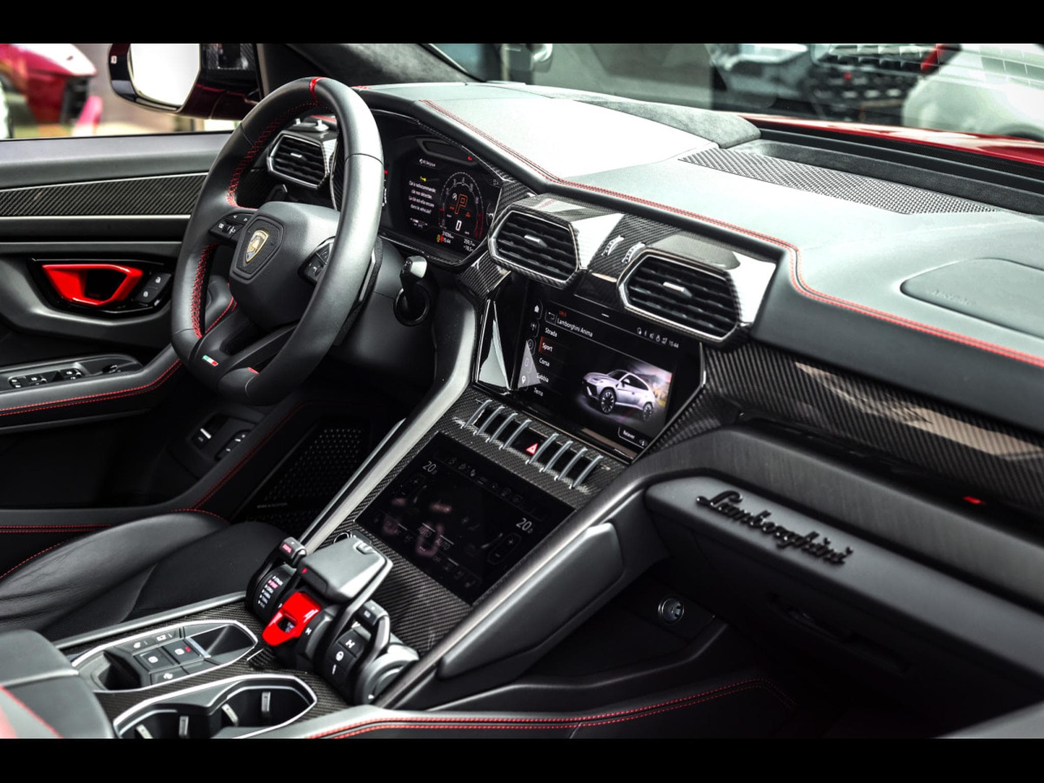 Lamborghini Urus 4.0 V8 S (666 CH) - ROSSO EFESTO (2023) - Photo 11