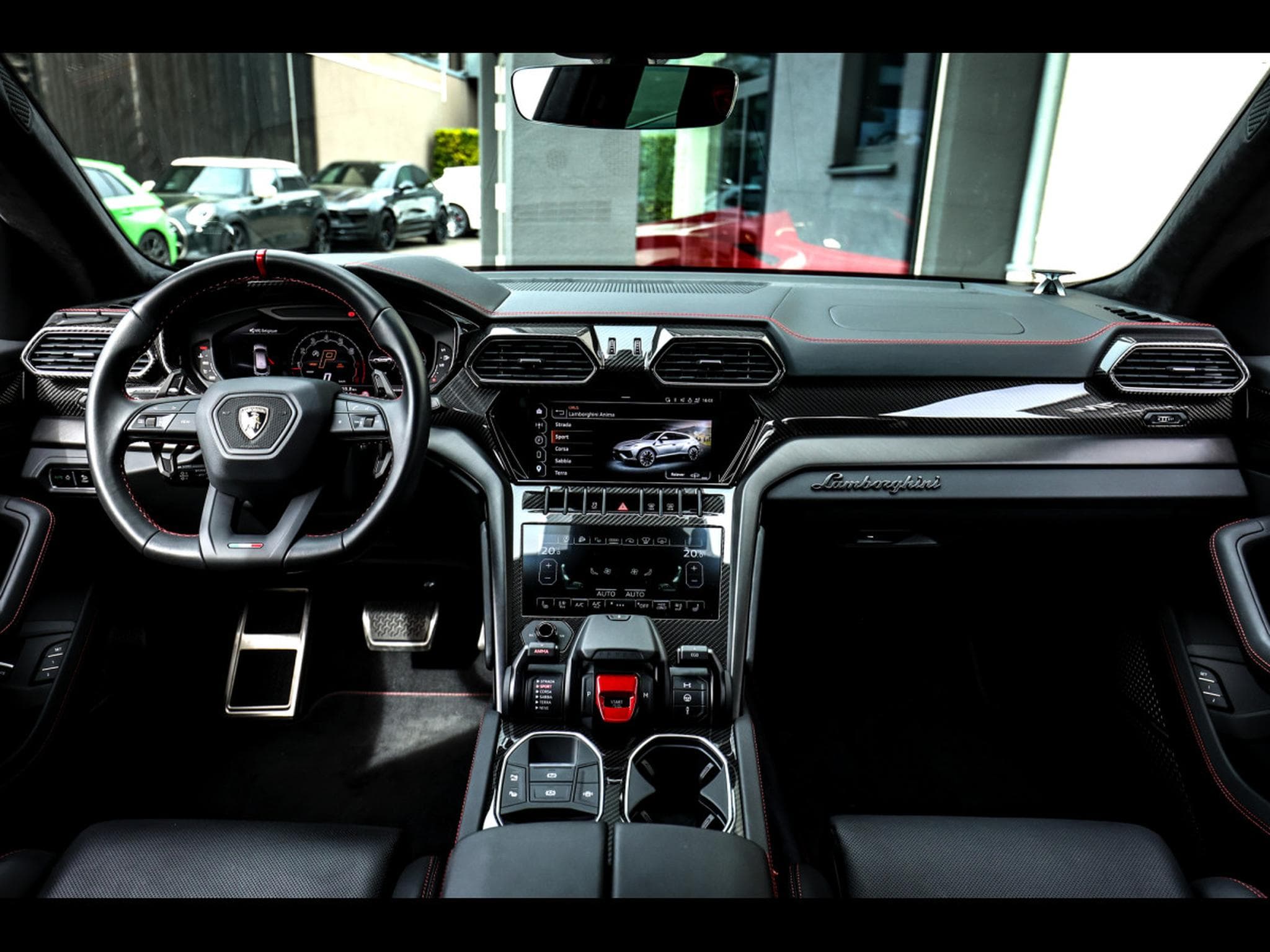 Lamborghini Urus 4.0 V8 S (666 CH) - ROSSO EFESTO (2023) - Photo 15