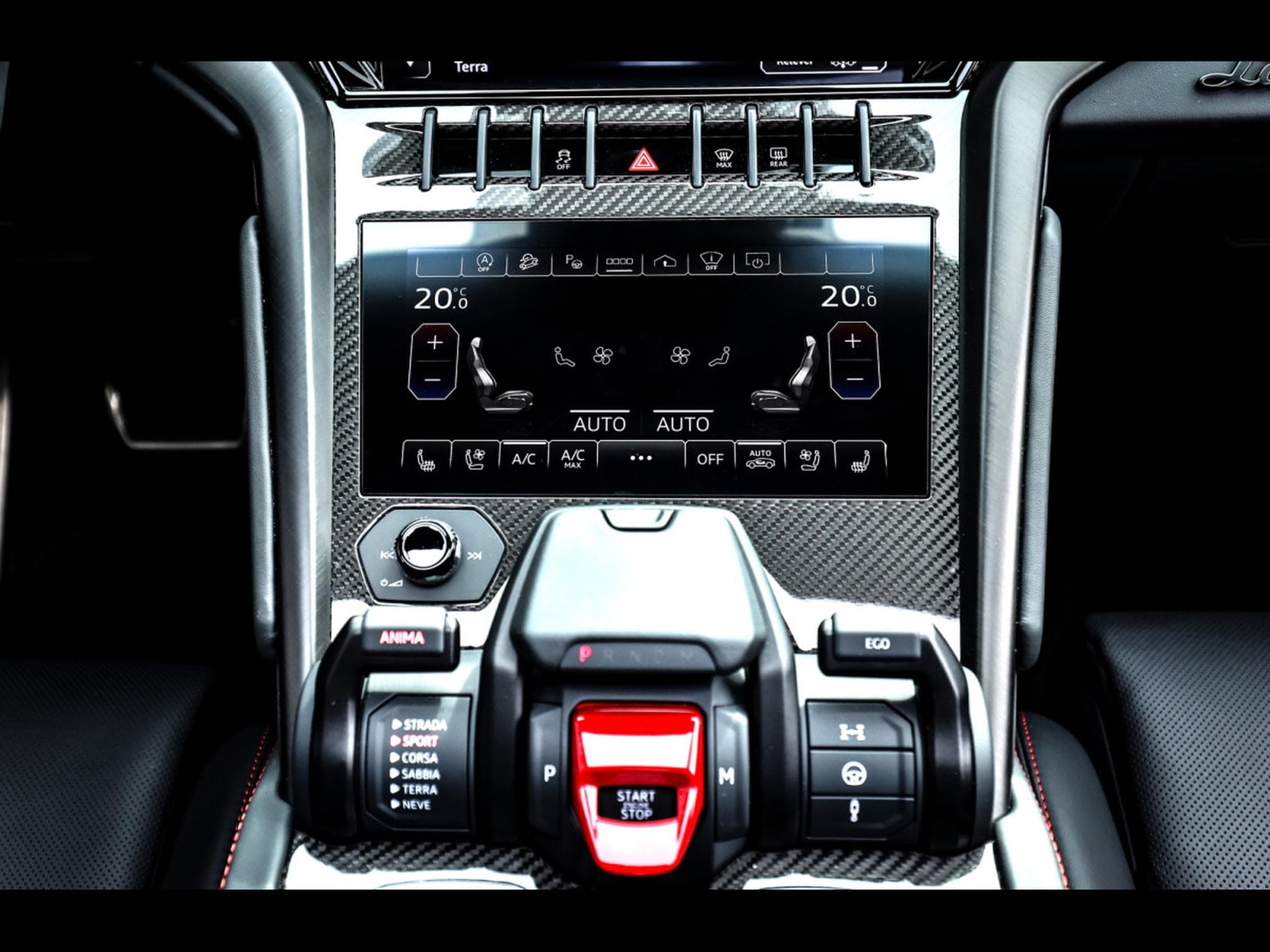 Lamborghini Urus 4.0 V8 S (666 CH) - ROSSO EFESTO (2023) - Photo 16