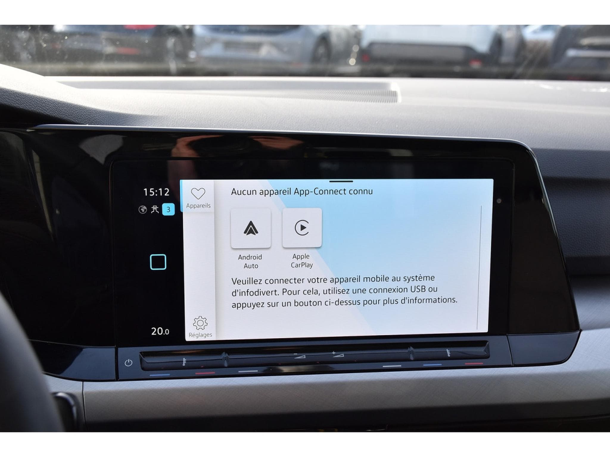 VW Golf 2.0 TDI Life TO ACC LANE SIDE GPS CAM ATT RMQ 1° MAIN (2024) - Photo 14