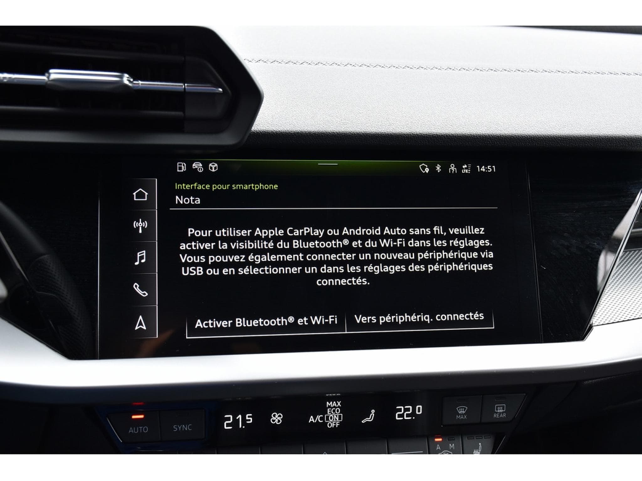 Audi A3 Sportback 35 TFSI S-Line S-Tronic ACC GPS LANE PARK 1° MAIN (2024) - Photo 13