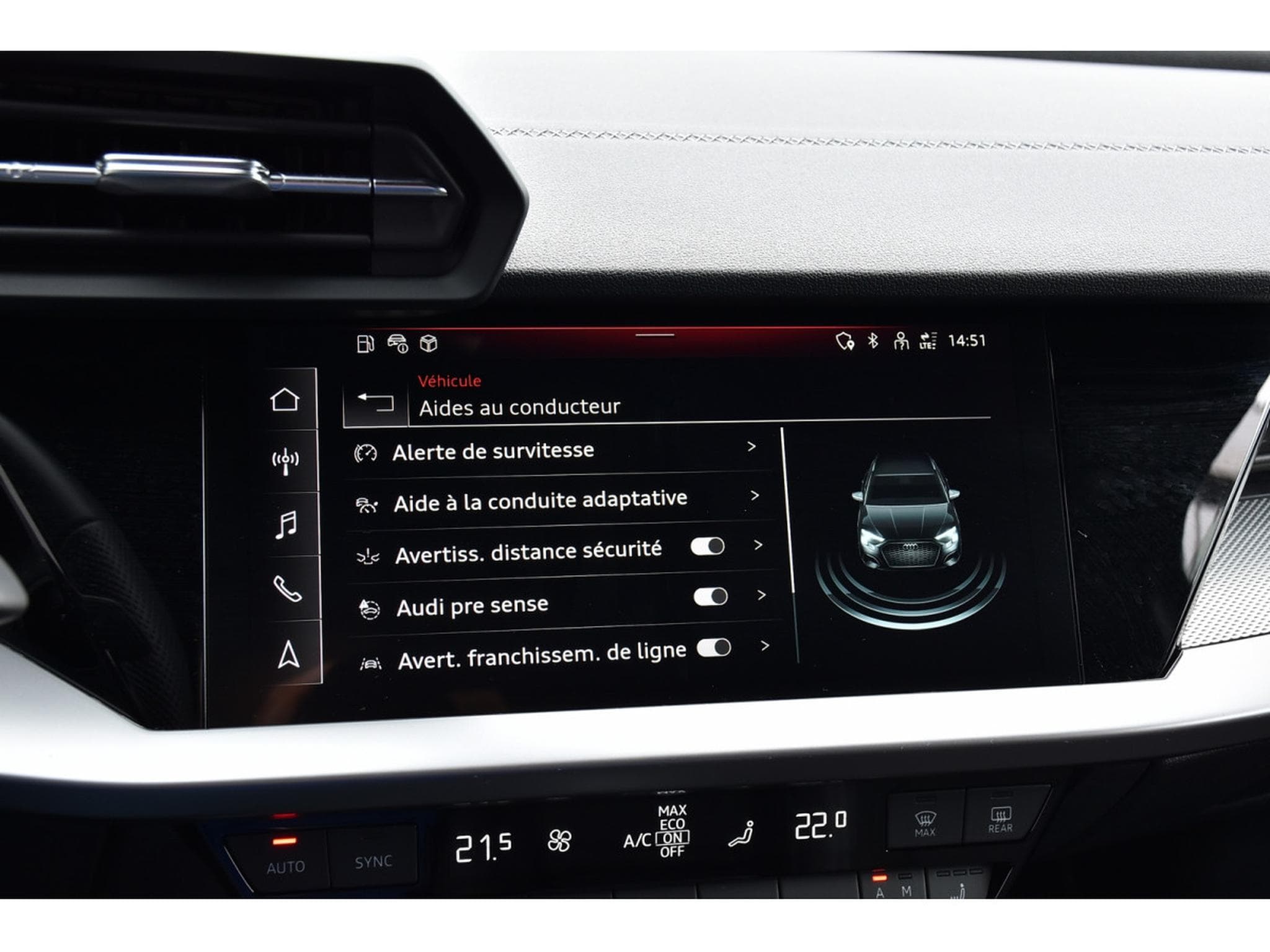 Audi A3 Sportback 35 TFSI S-Line S-Tronic ACC GPS LANE PARK 1° MAIN (2024) - Photo 14