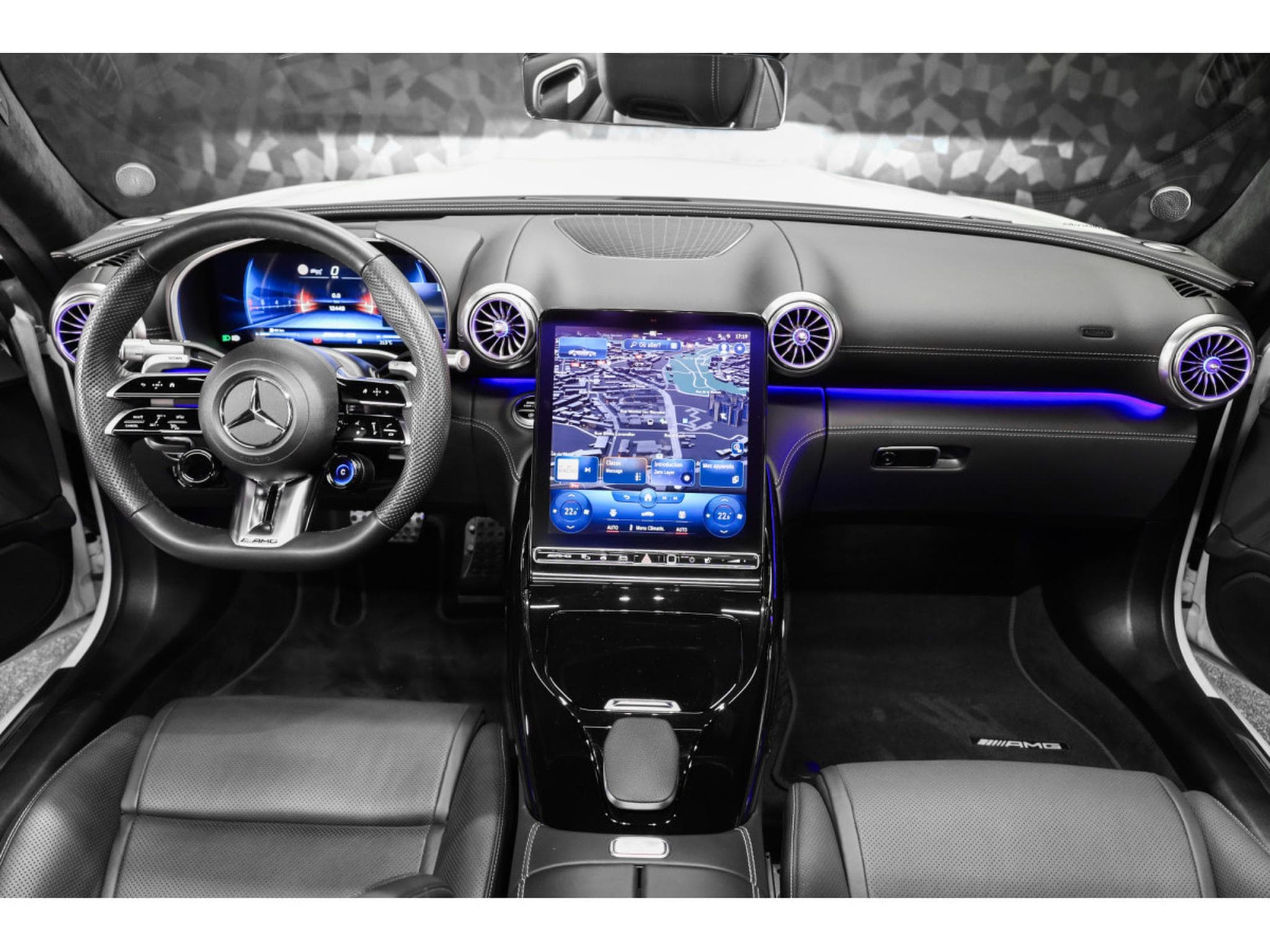 Mercedes SL 63 AMG 4 MATIC + / MANUFAKTUR Opalite White Magno (2022) - Photo 17