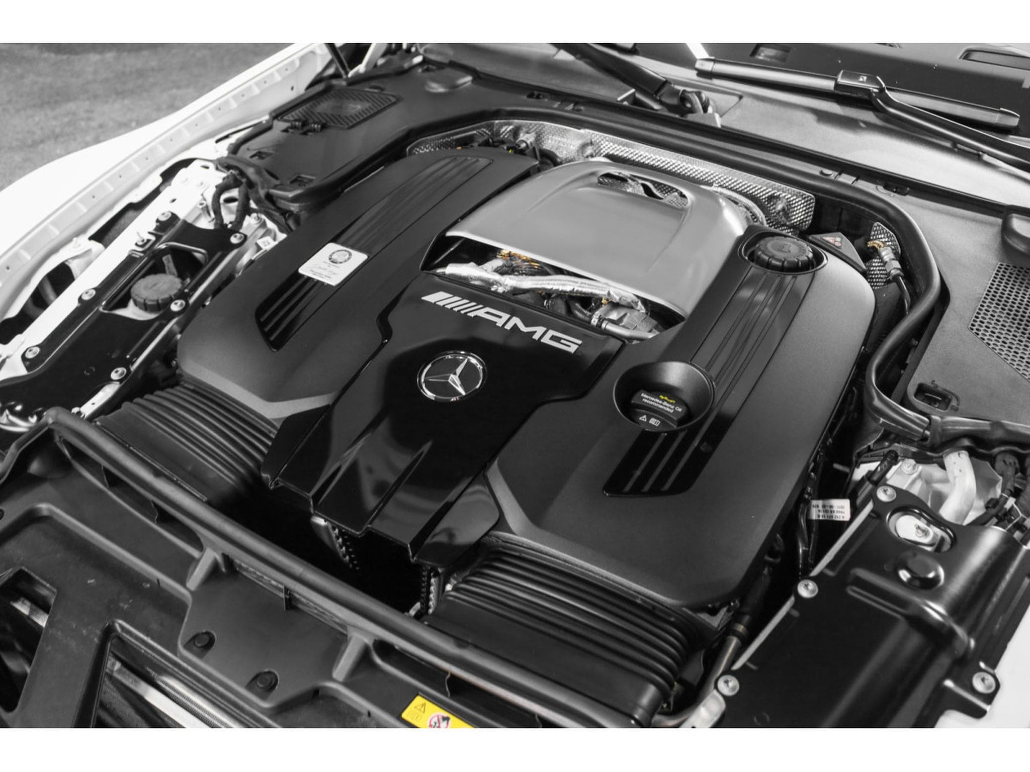 Mercedes SL 63 AMG 4 MATIC + / MANUFAKTUR Opalite White Magno (2022) - Photo 26