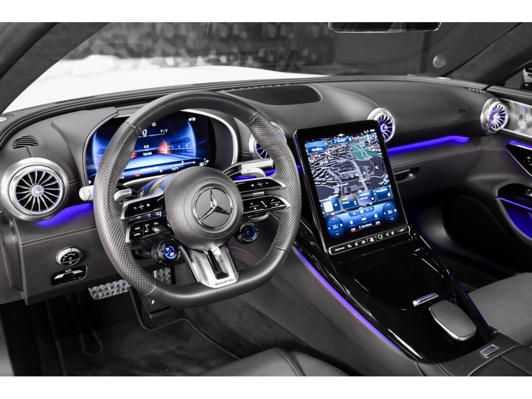 Mercedes SL 63 AMG 4 MATIC + / MANUFAKTUR Opalite White Magno (2022) - Photo 8