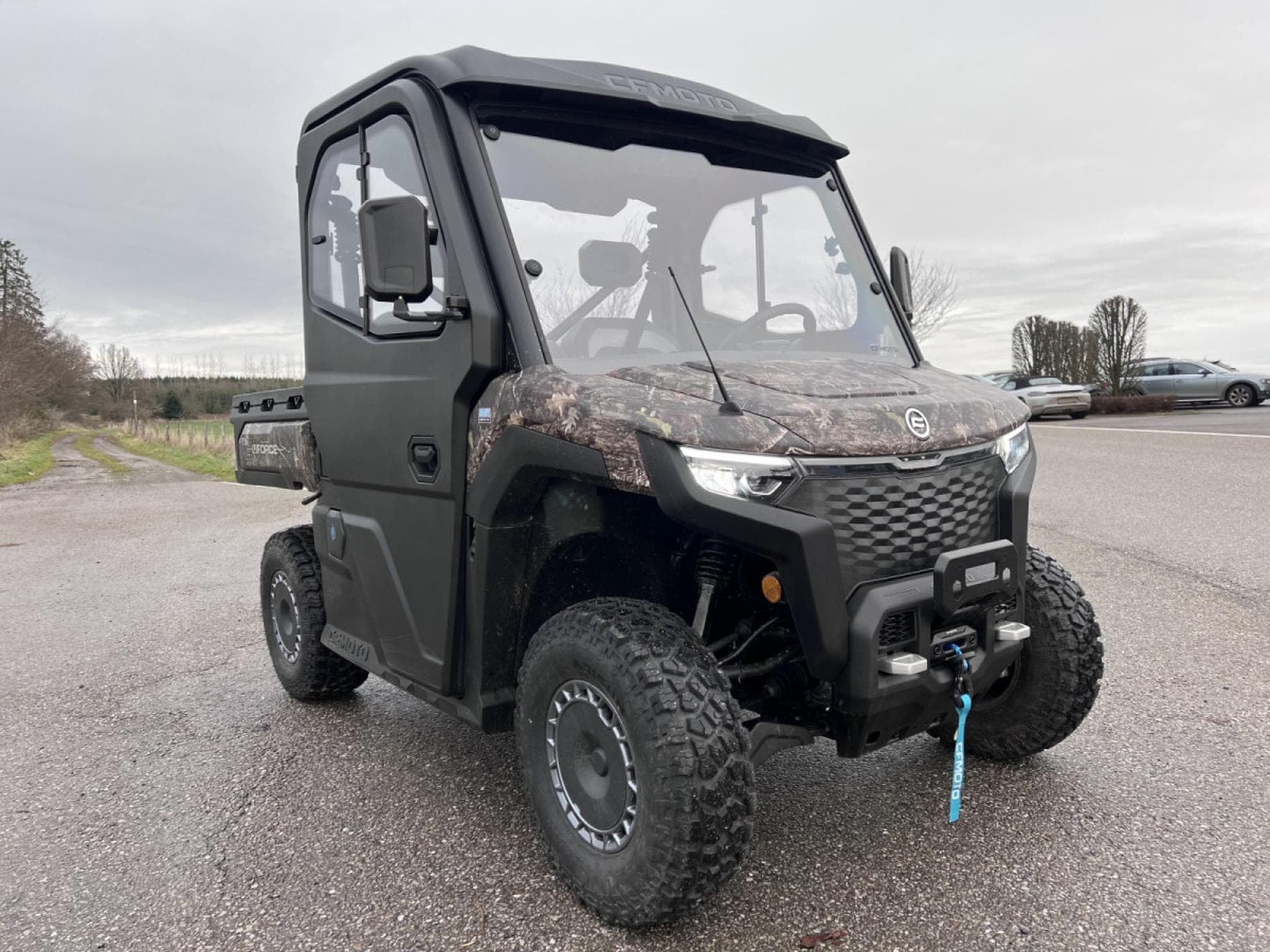CF Moto EV UForce 600 Off Road L7 Full cabine poly  60 km/h autonomie + 100 Km (2026) - Photo 8