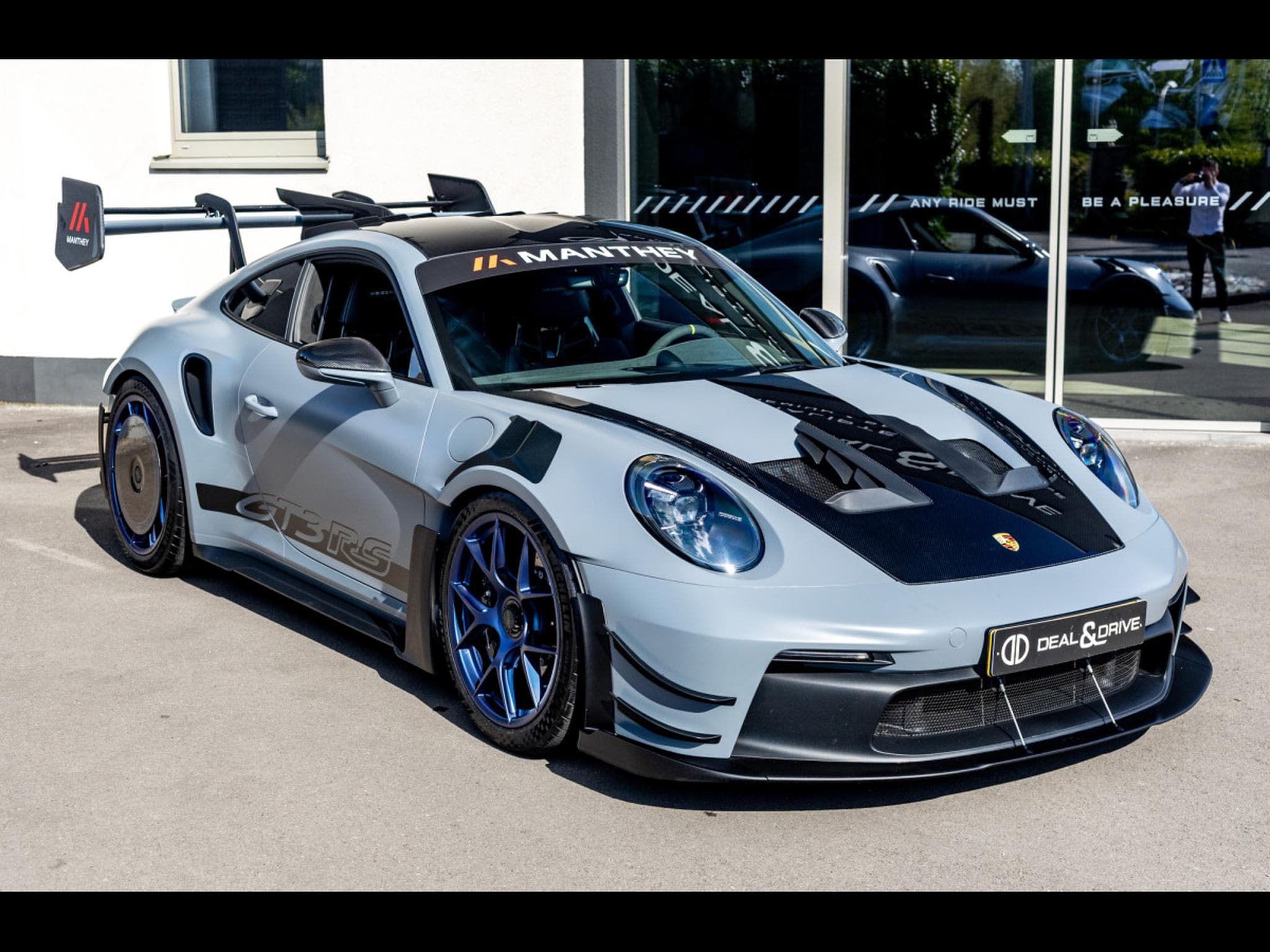 Porsche 911 (992.1) GT3 RS PDK MANTHEY RACING – FULL PPF SATIN - APPROVE (2025) - Photo 6