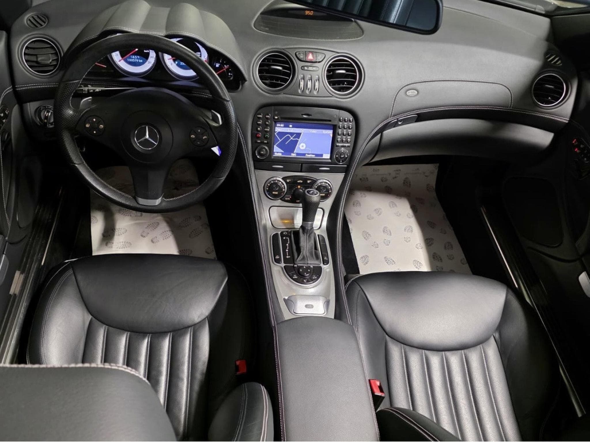 Mercedes SL 350 ROADSTER FACELIFT AIRSCRAF CUIR XENON EUROPA 1 HAND (2008) - Photo 7