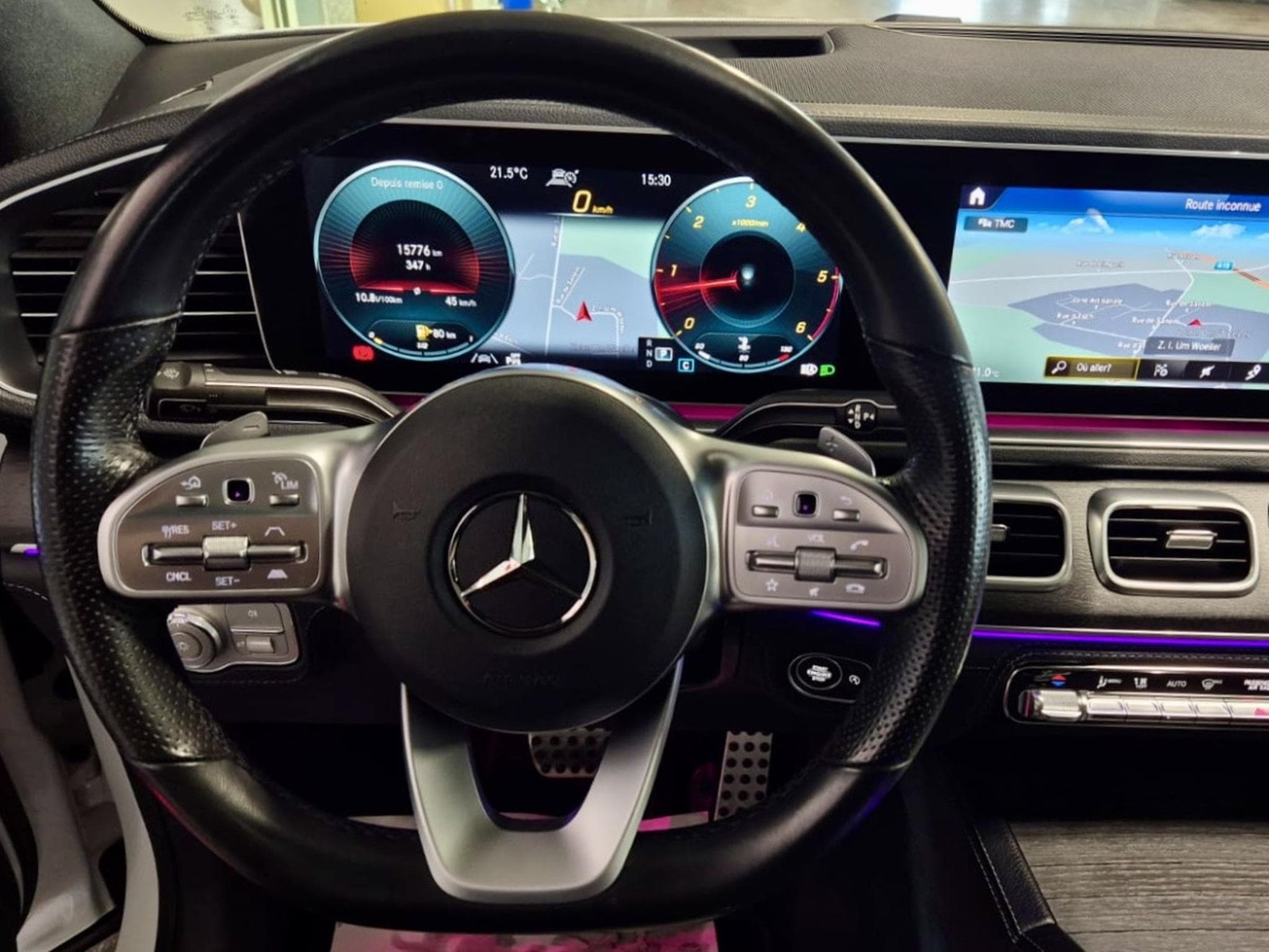 Mercedes GLE 350 D 4MATIC COUPE AMG LINE HEAD UP BURMESTER PANO CUIR NAVI 1 H (2021) - Foto 8