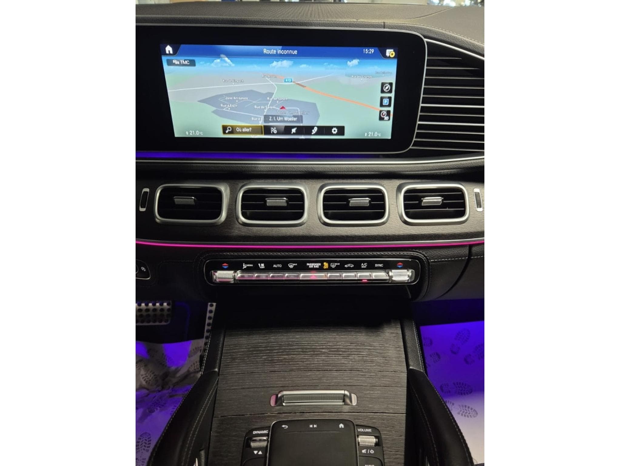 Mercedes GLE 350 D 4MATIC COUPE AMG LINE HEAD UP BURMESTER PANO CUIR NAVI 1 H (2021) - Foto 9