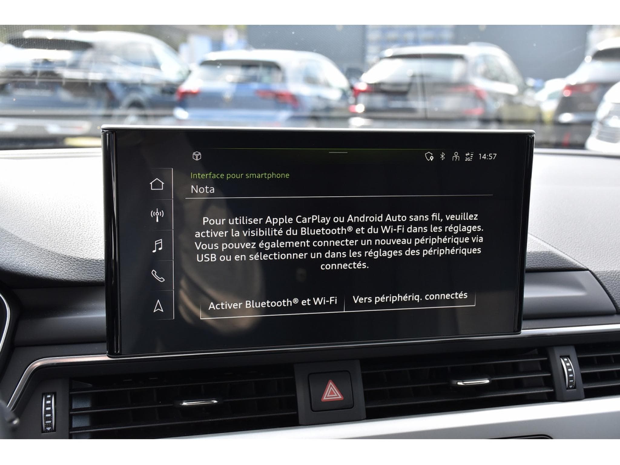 Audi A4 Avant 30 TDI S-Tronic CUIR LANE SIDE GPS CAM 1° MAIN (2022) - Photo 13