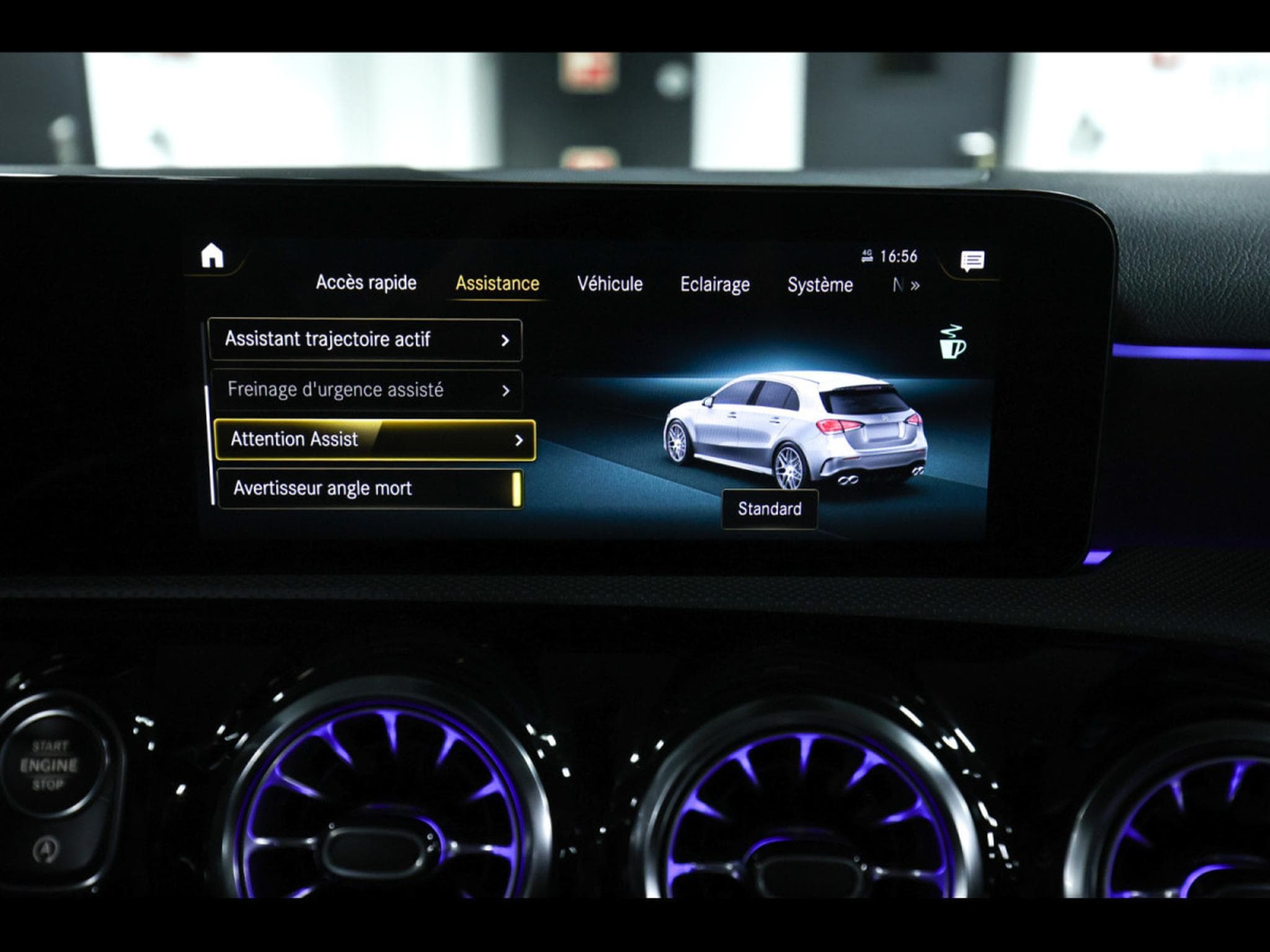 Mercedes A 45 AMG 4MATIC PACK AERODYNAMIQUE (2022) - Photo 21