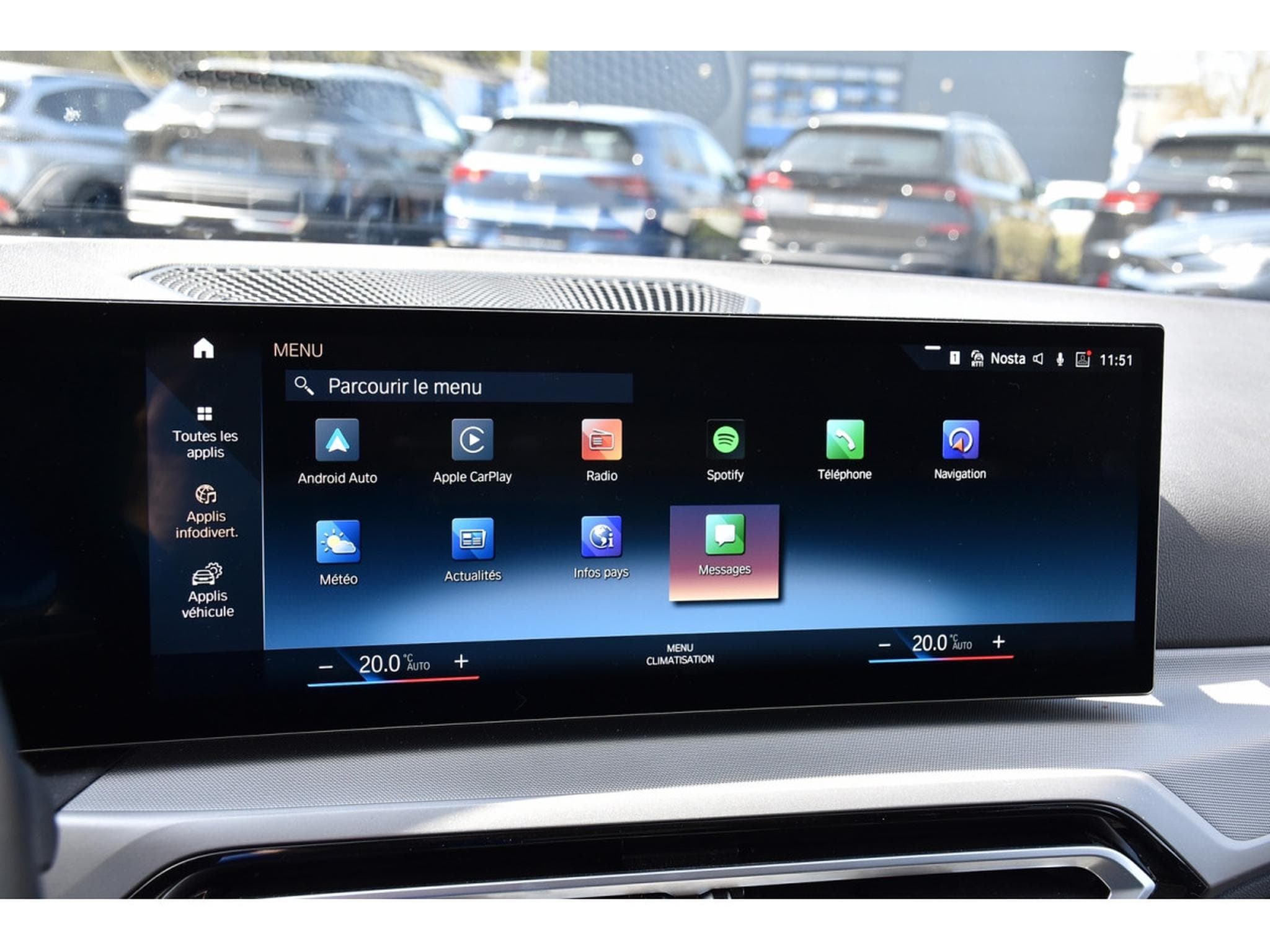 BMW 320 eA Touring PHEV REGUL LANE GPS CAM PARK 1° MAIN (2023) - Photo 13