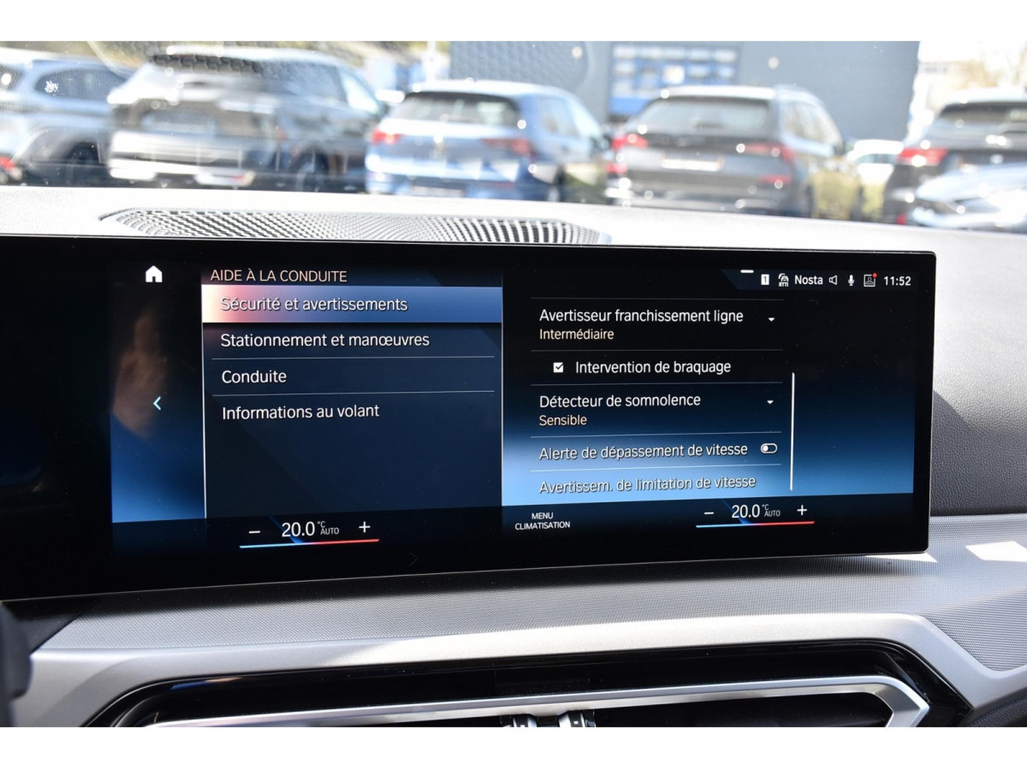 BMW 320 eA Touring PHEV REGUL LANE GPS CAM PARK 1° MAIN (2023) - Photo 15