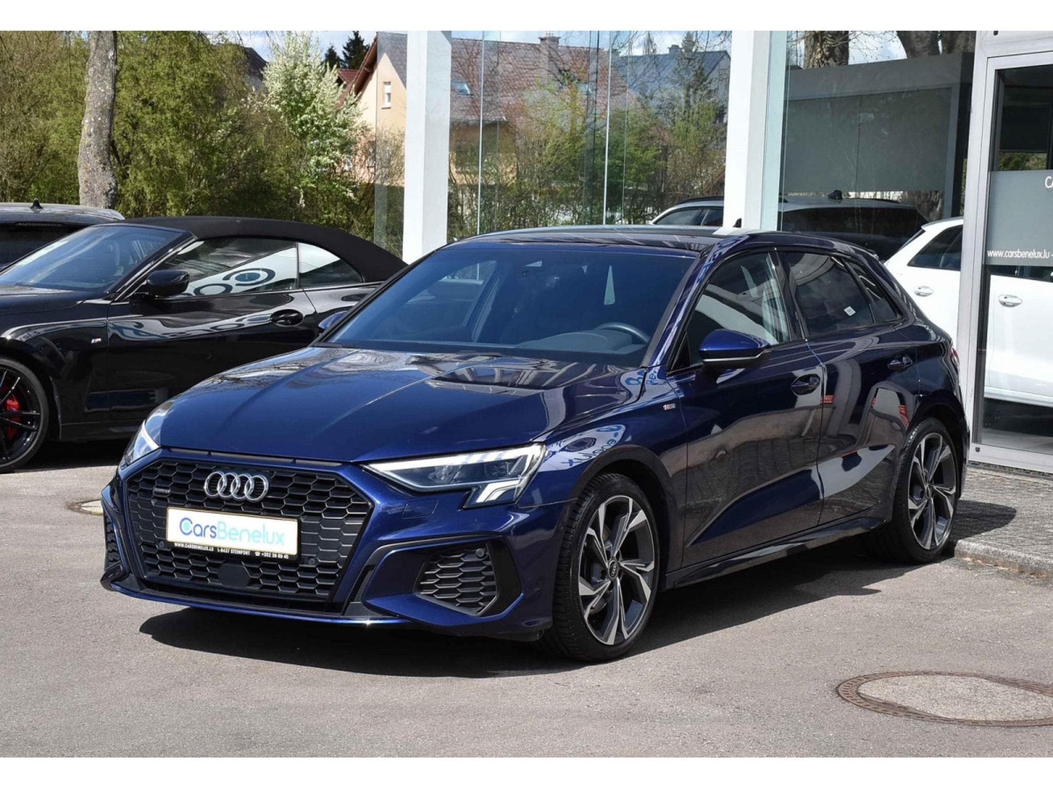Audi A3 Sportback 40 TFSI Quattro S-Line S-Tronic CUIR ACC PARK 1°M. (2022) - Photo 2