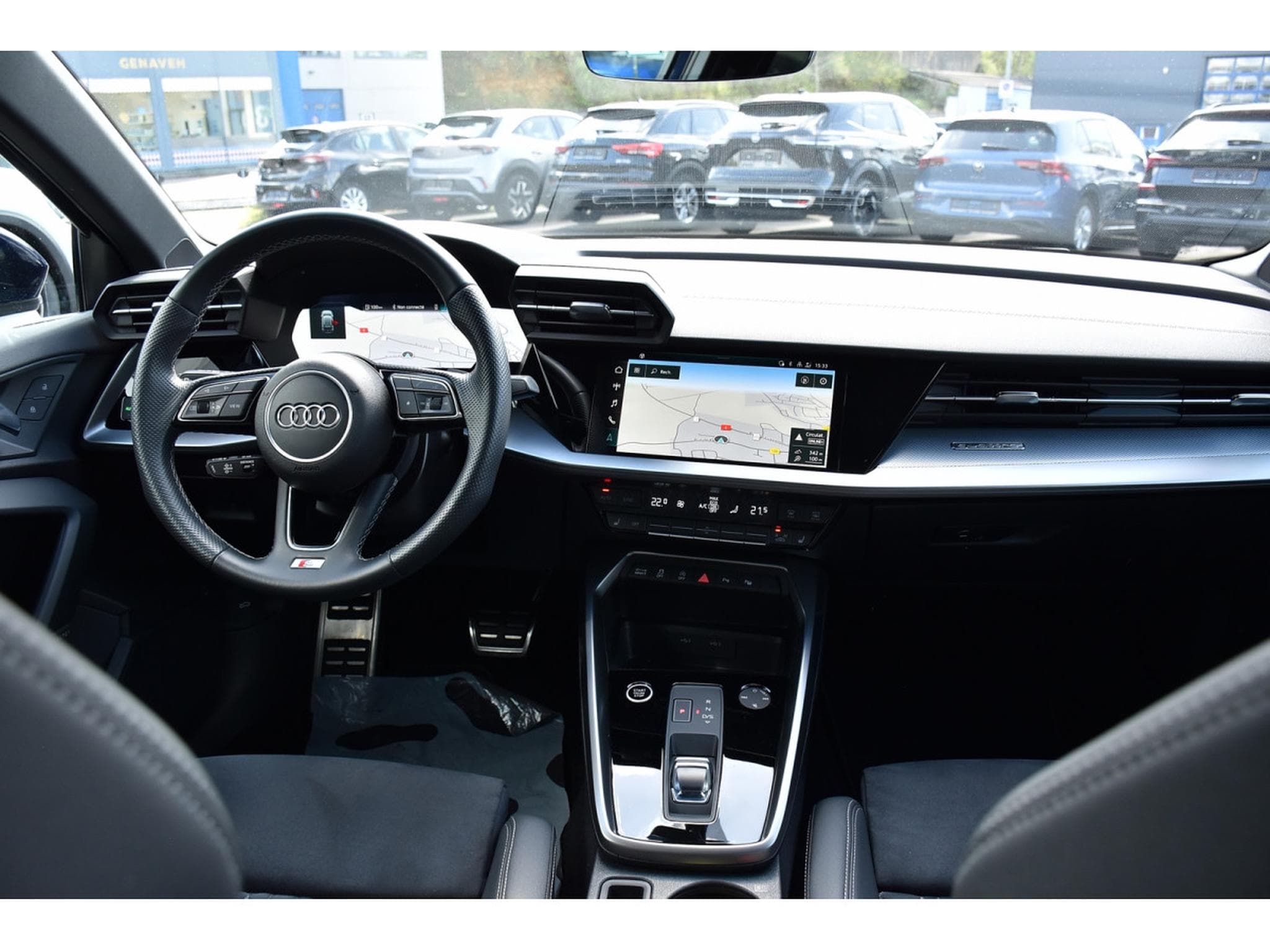 Audi A3 Sportback 40 TFSI Quattro S-Line S-Tronic CUIR ACC PARK 1°M. (2022) - Photo 9