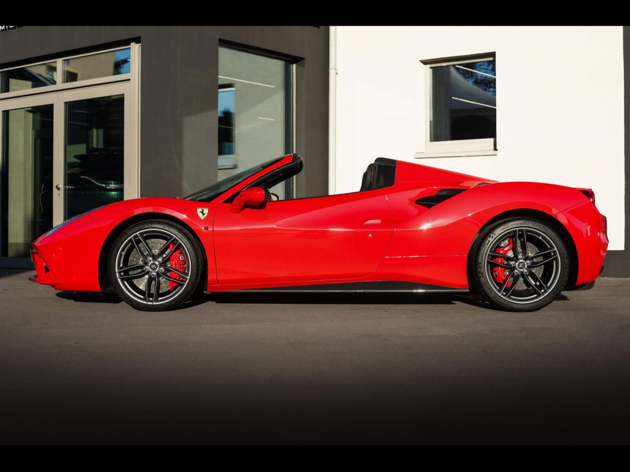 Ferrari 488 Spider 3.9 V8 (670 CH) – ROSSO CORSA – FULL PPF (2017) - Photo 2