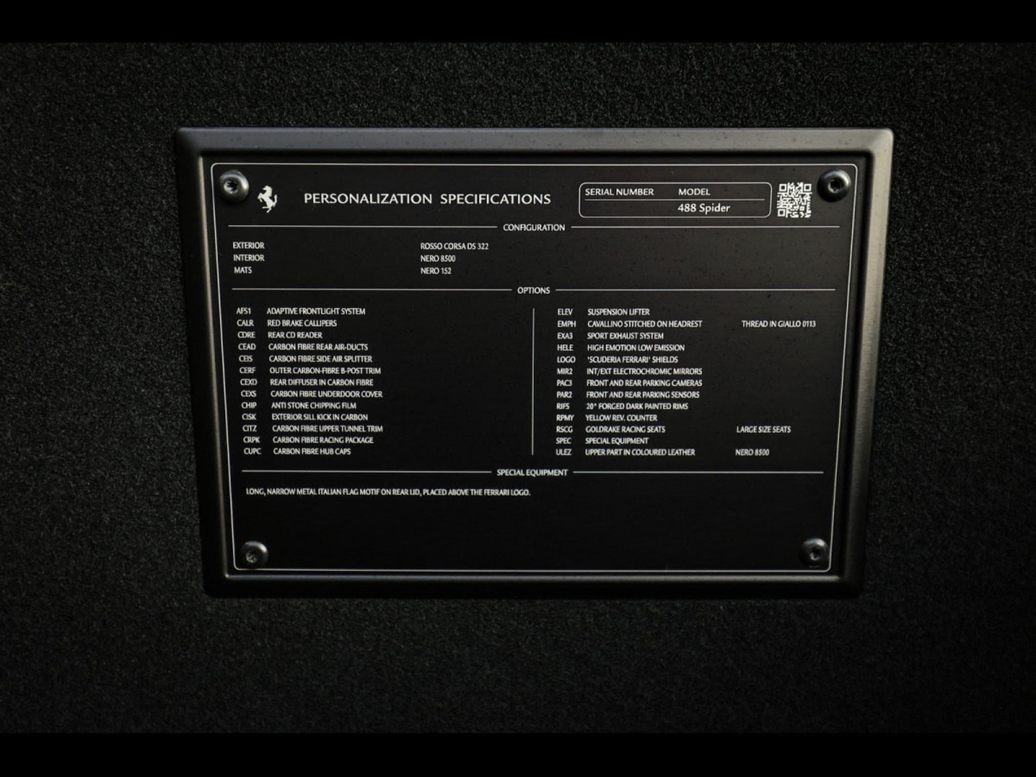 Ferrari 488 Spider 3.9 V8 (670 CH) – ROSSO CORSA – FULL PPF (2017) - Photo 22