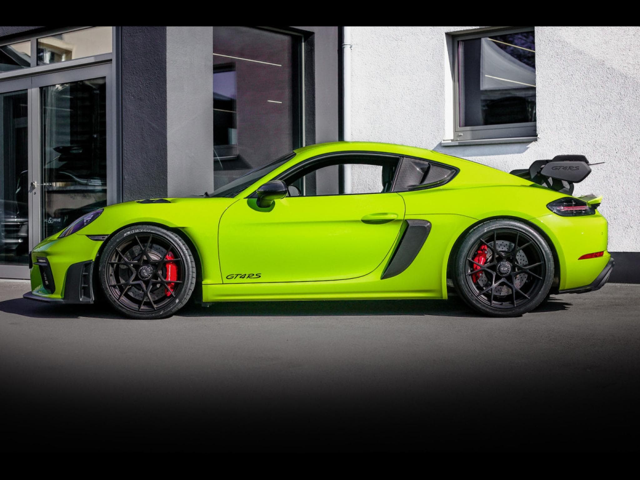 Porsche Cayman 718 GT4 RS PDK PACK WEISSACH – ACID GREEN PTS – FULL PPF (2023) - Photo 2
