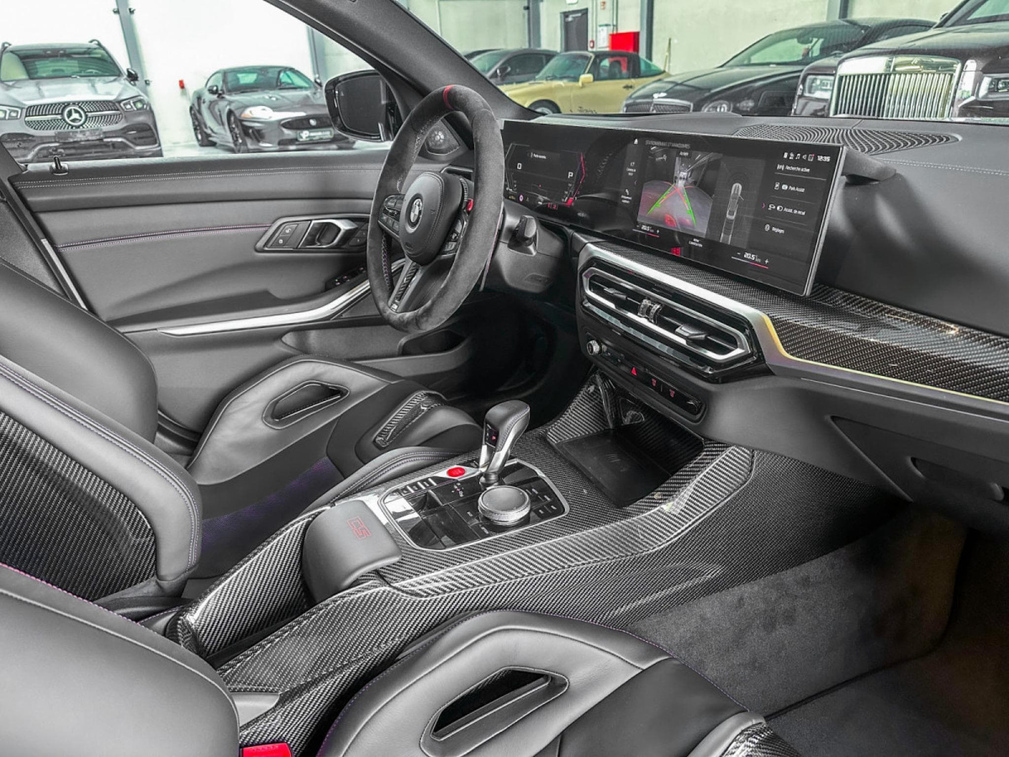 BMW M3 Limousine CS/ 50 JAHRE/KEYLESS/20/HEAD UP/CARBON (2023) - Photo 17