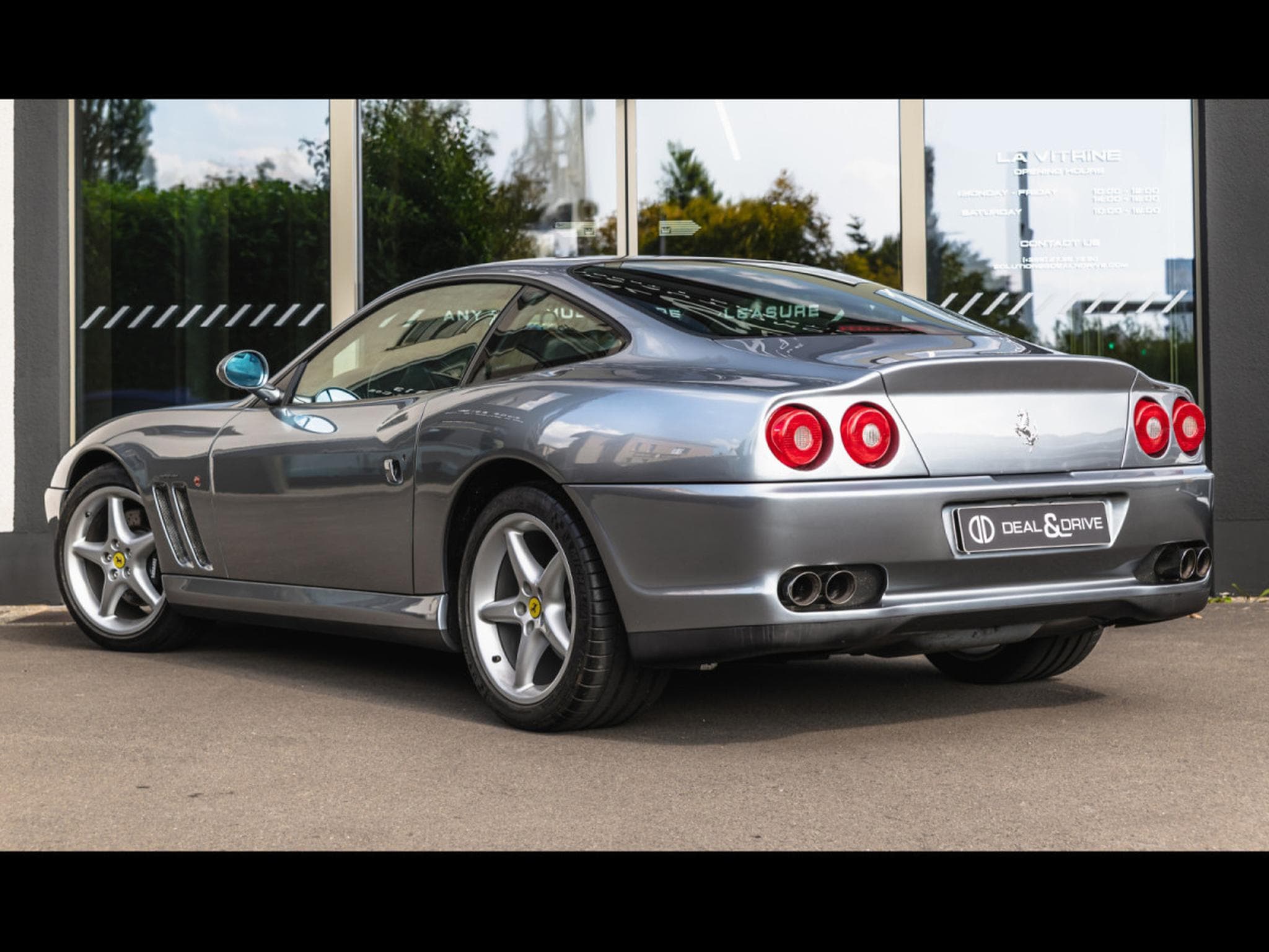 Ferrari 550 MARANELLO 5.5 V12 485 - MANUAL 6 - GRIGIO TITANIO (1998) - Foto 3