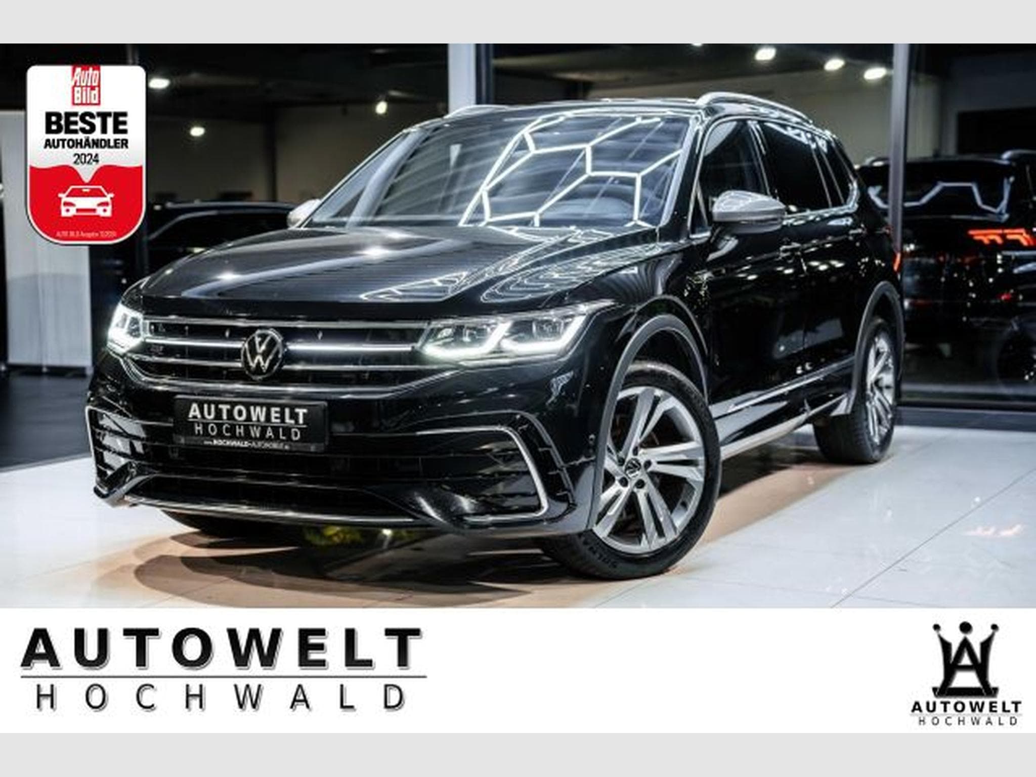 VW Tiguan Tiguan Allspace 2.0 TDI DSG R-Line 4M 7Si. AHK (2022) - Foto 1