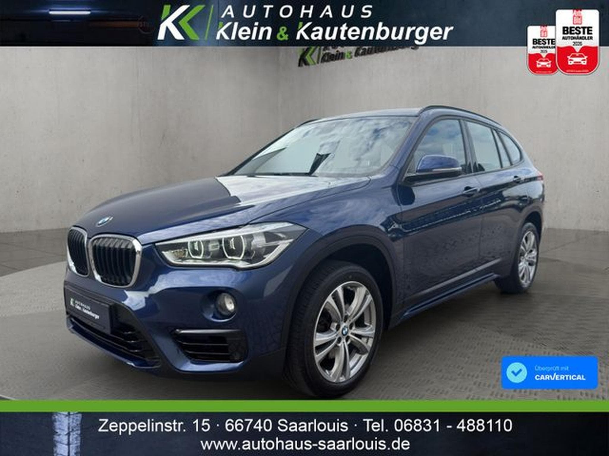 BMW X1 X1 sDrive18i Sport Line+NAVI+SITZHZG.+EINPARKHIL (2018) - Photo 1