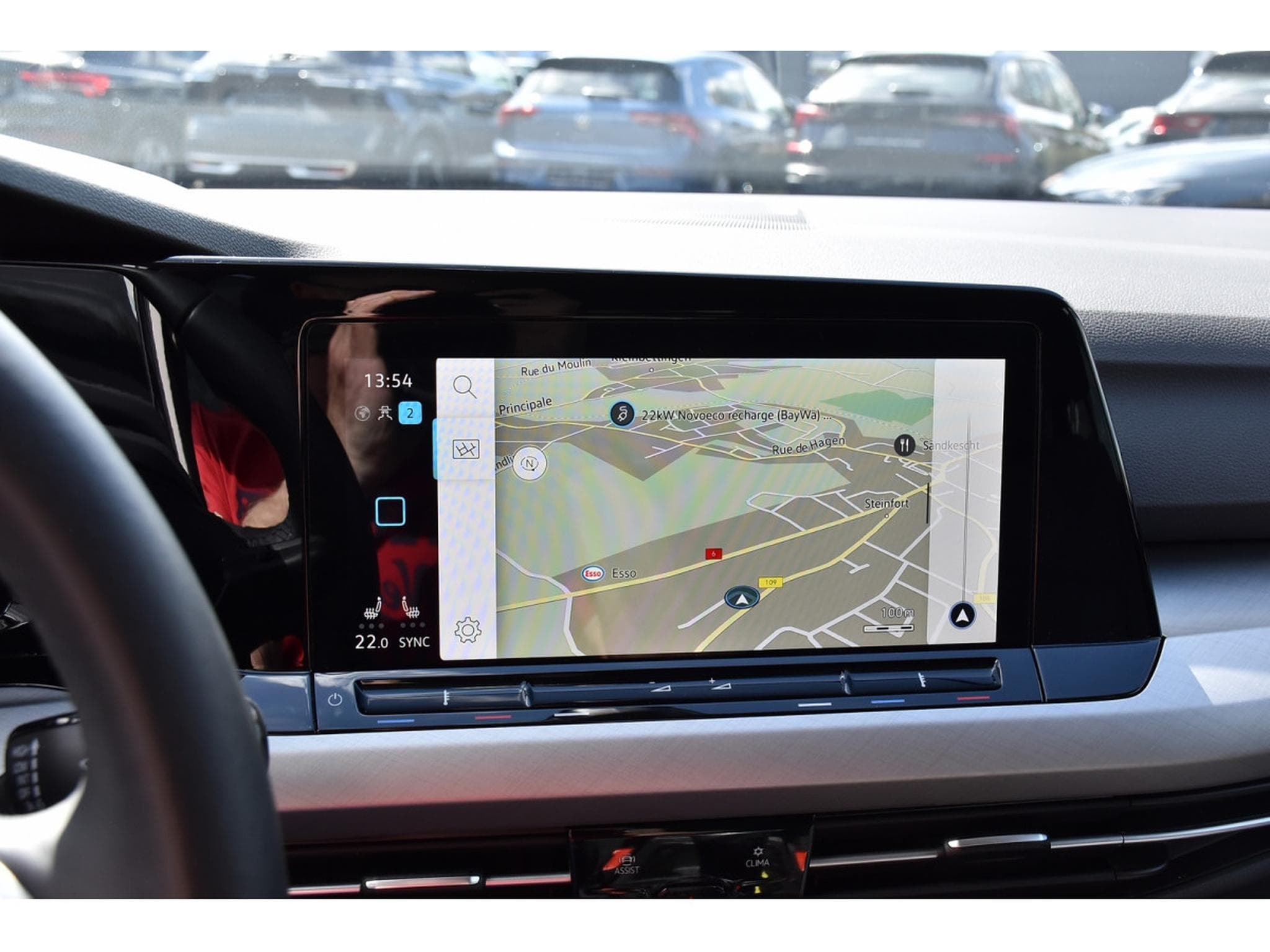 VW Golf 1.5 TSI ACC LANE SIDE GPS SG CHFF CAM 1° MAIN (2022) - Foto 10