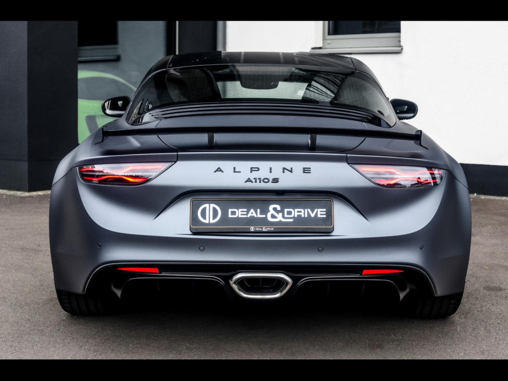 Alpine A110 S 1.8 300 CH ENSTONE EDITION – 1 OF 300 - GRIS TONNERRE MAT (2024) - Photo 4