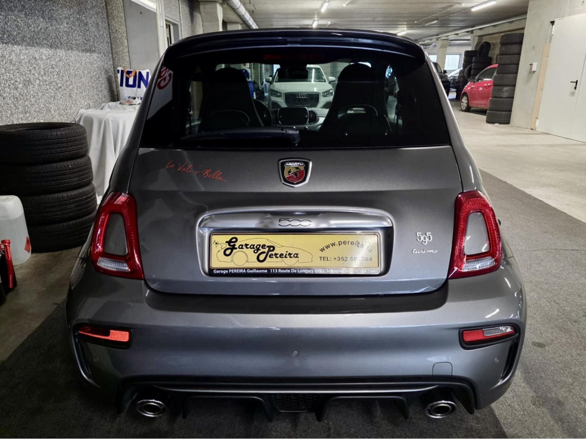 Abarth 595 1.4 T-JET 165 AUTO BEATS CUIR NAVI 1 HAND (2020) - Foto 3