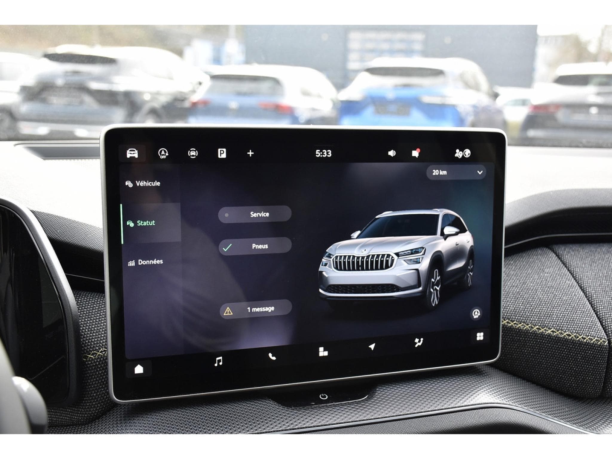 Skoda Kodiaq 2.0 TDI Selection DSG 7 Pl. MEMO ACC LANE SIDE MATRIX NEUF (2025) - Photo 15