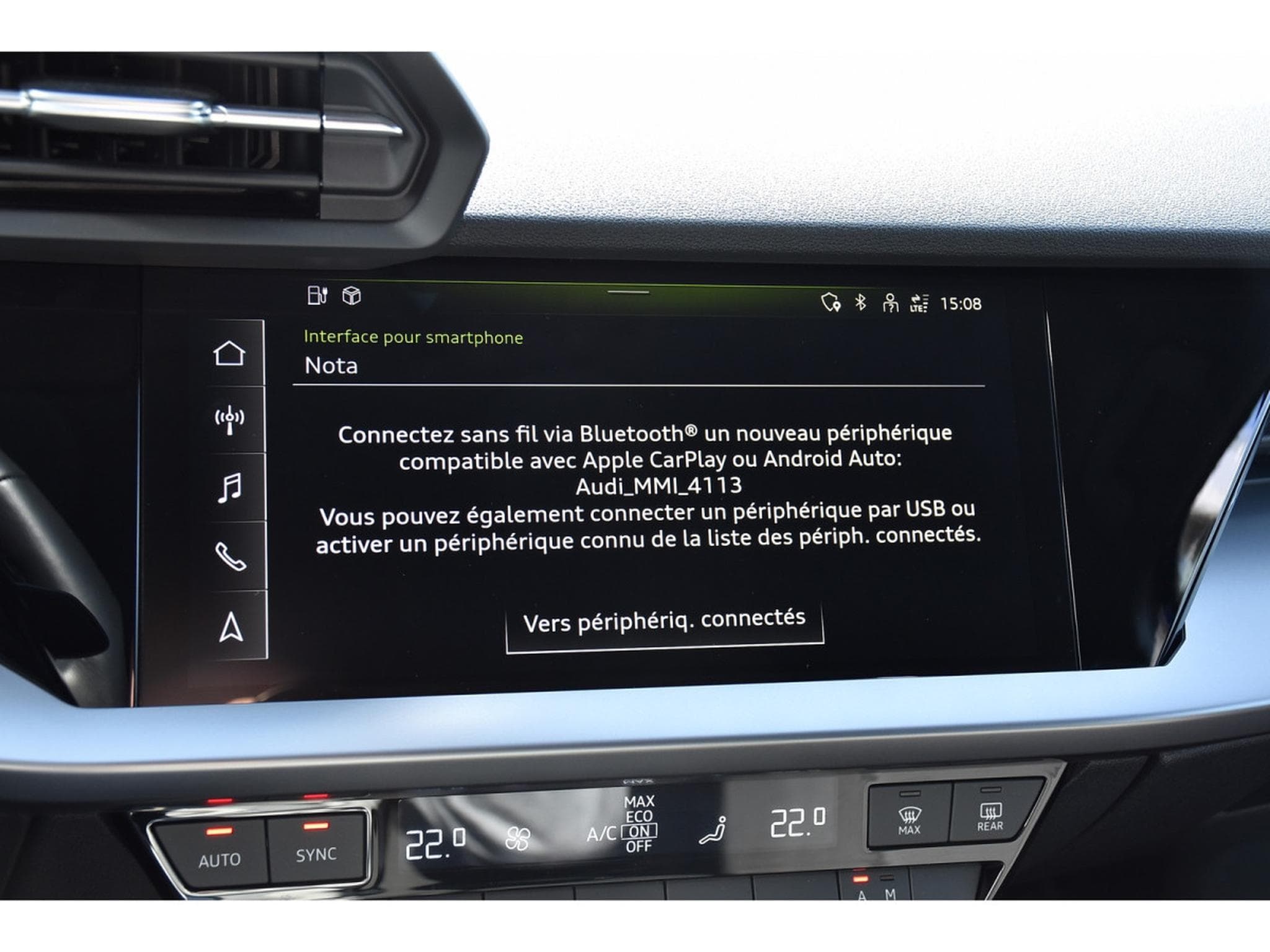 Audi A3 Sportback 40 TFSIe PHEV 24g CO2 S-Tronic ACC LANE SIDE CAM (2023) - Photo 13