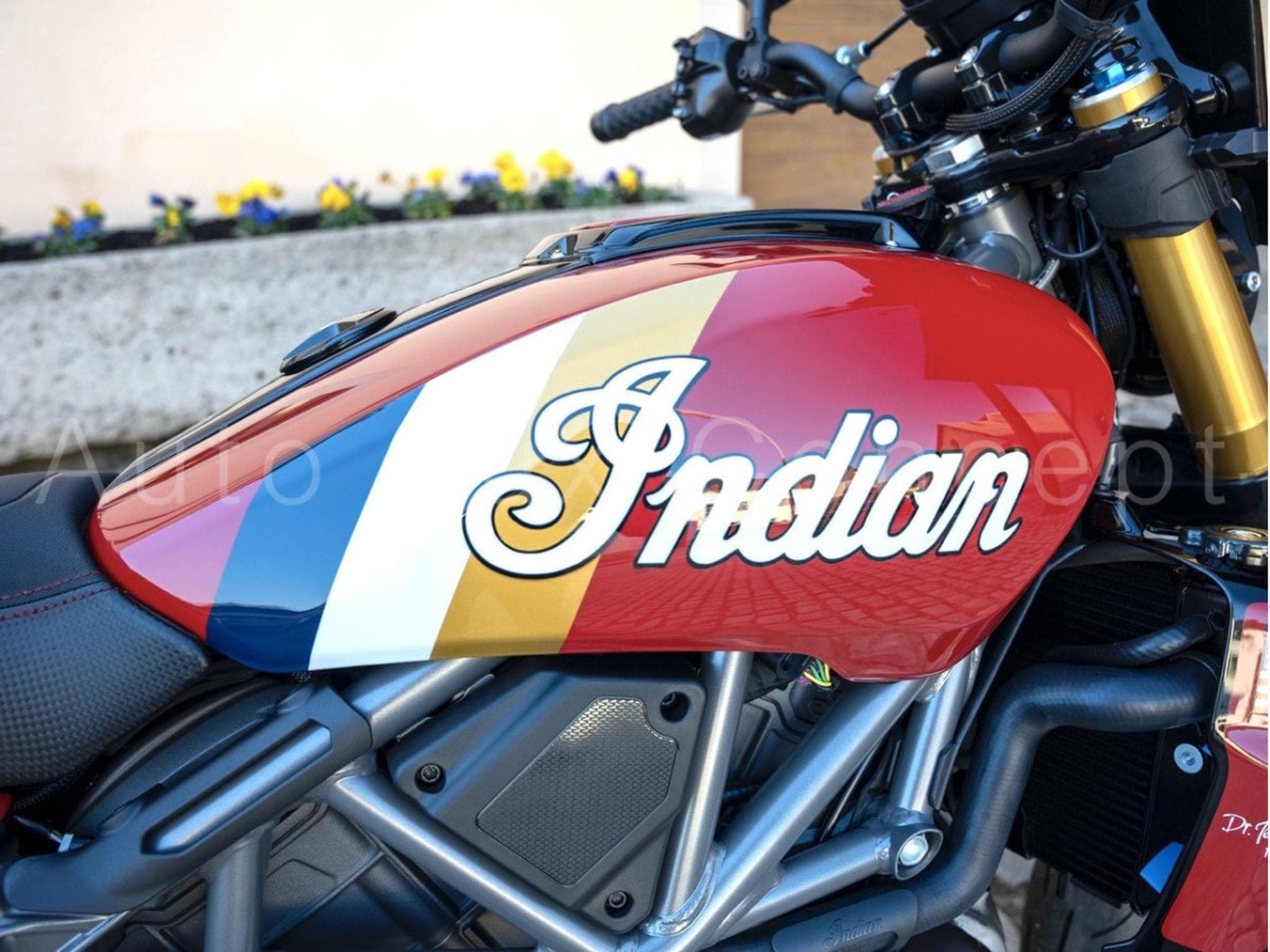 Indian FTR Sport Personnalisée (2024) - Photo 18