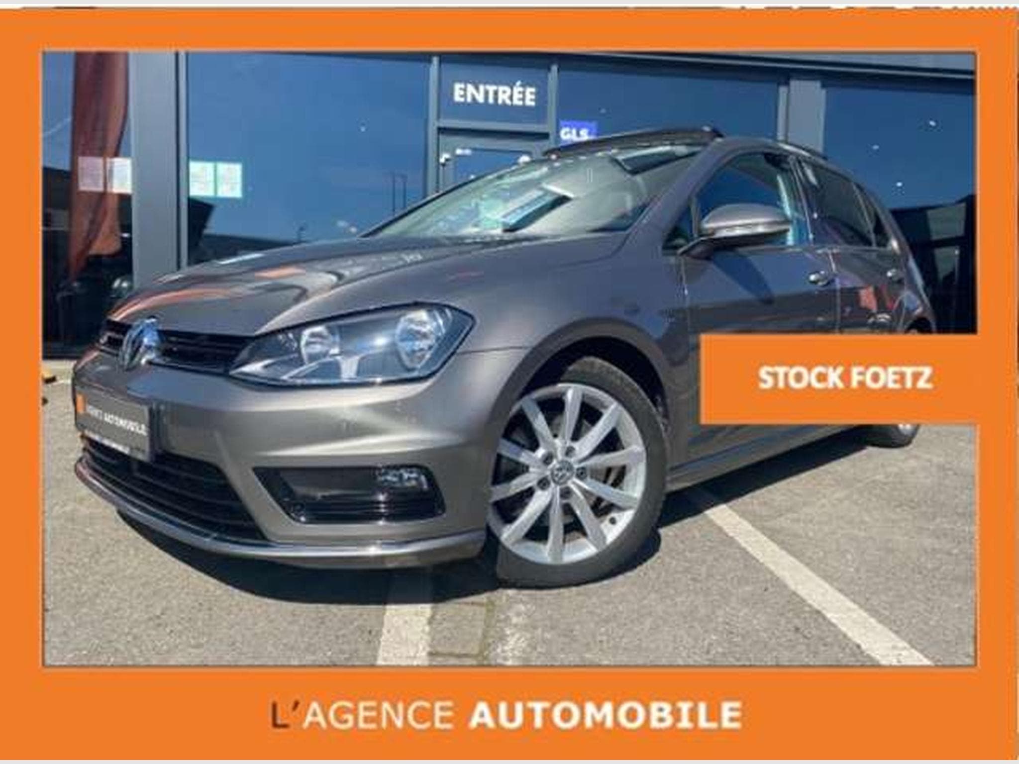 VW Golf Golf 2.0TDI R-LINE première main suivi complet (2016) - Photo 1